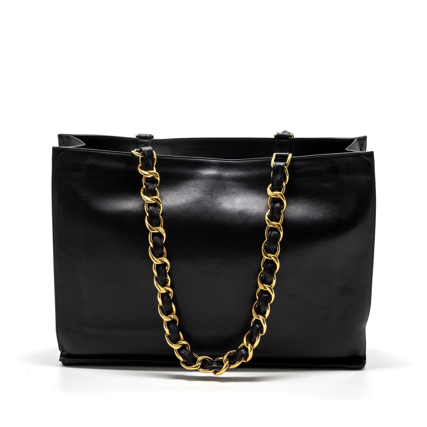Chanel  Tote Bag Calfskin Black