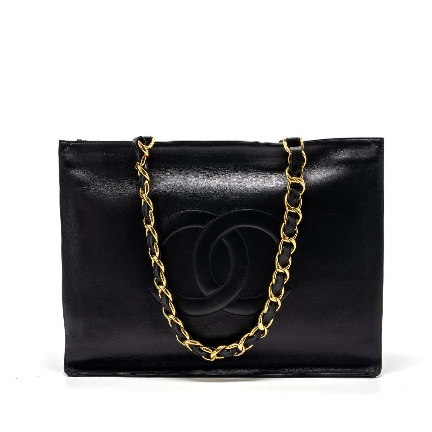 Chanel  Tote Bag Calfskin Black