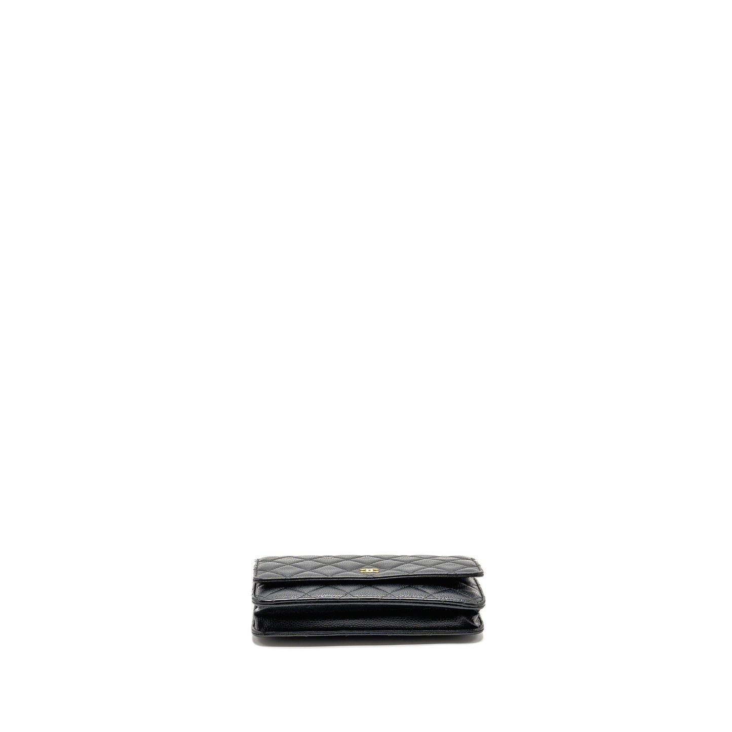 Chanel Classic Wallet On Chain Caviar Black