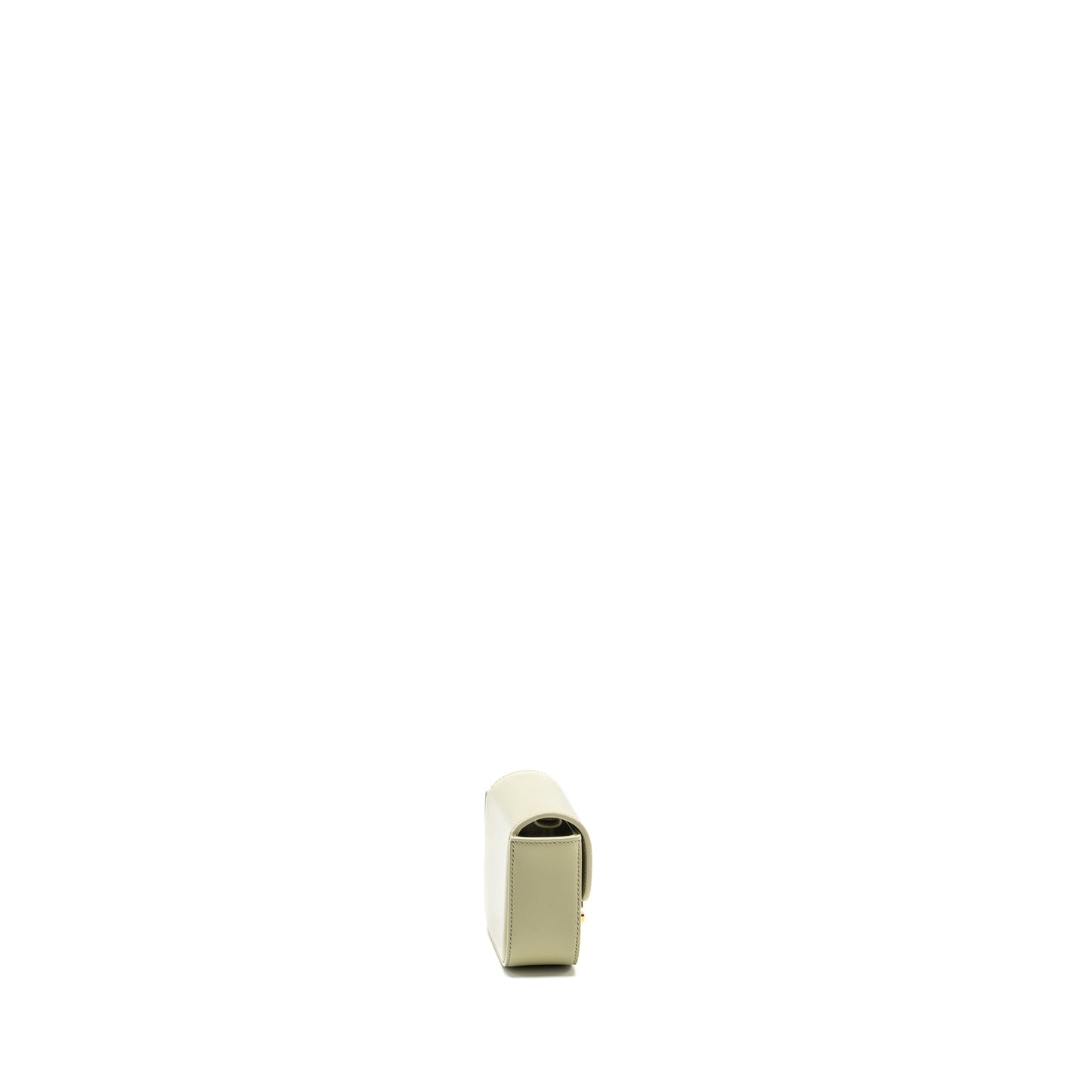 Celine Mini Claude Shiny Calfskin Pistachio