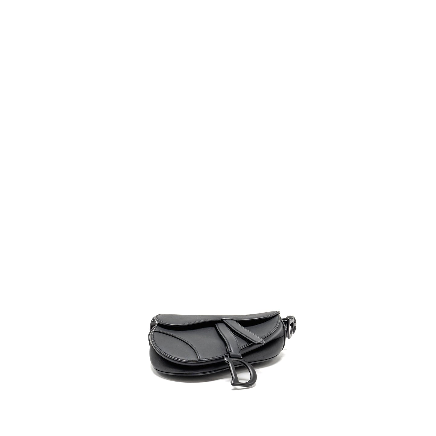 Dior Mini Saddle Purse Calfskin So Black
