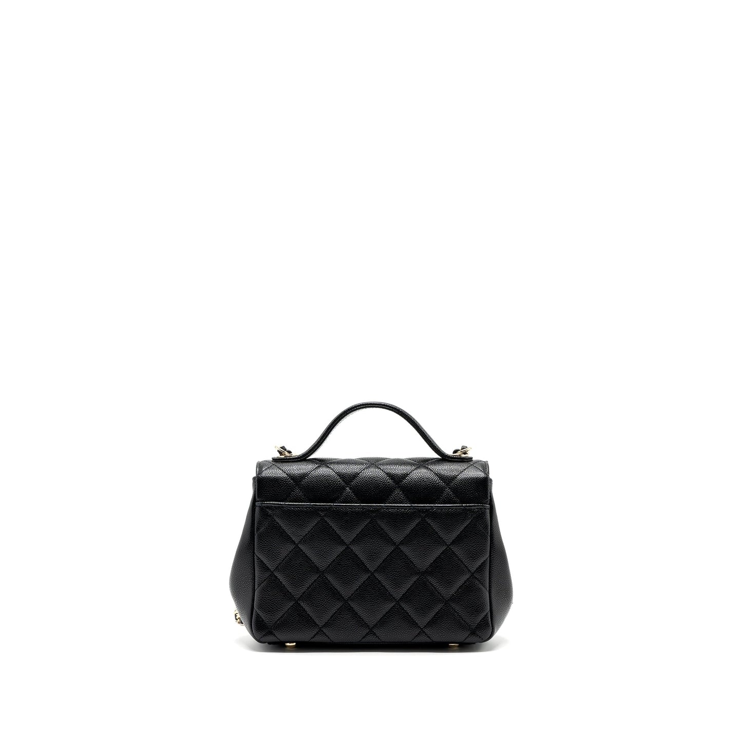 Chanel small business affinity caviar black L (microchip)