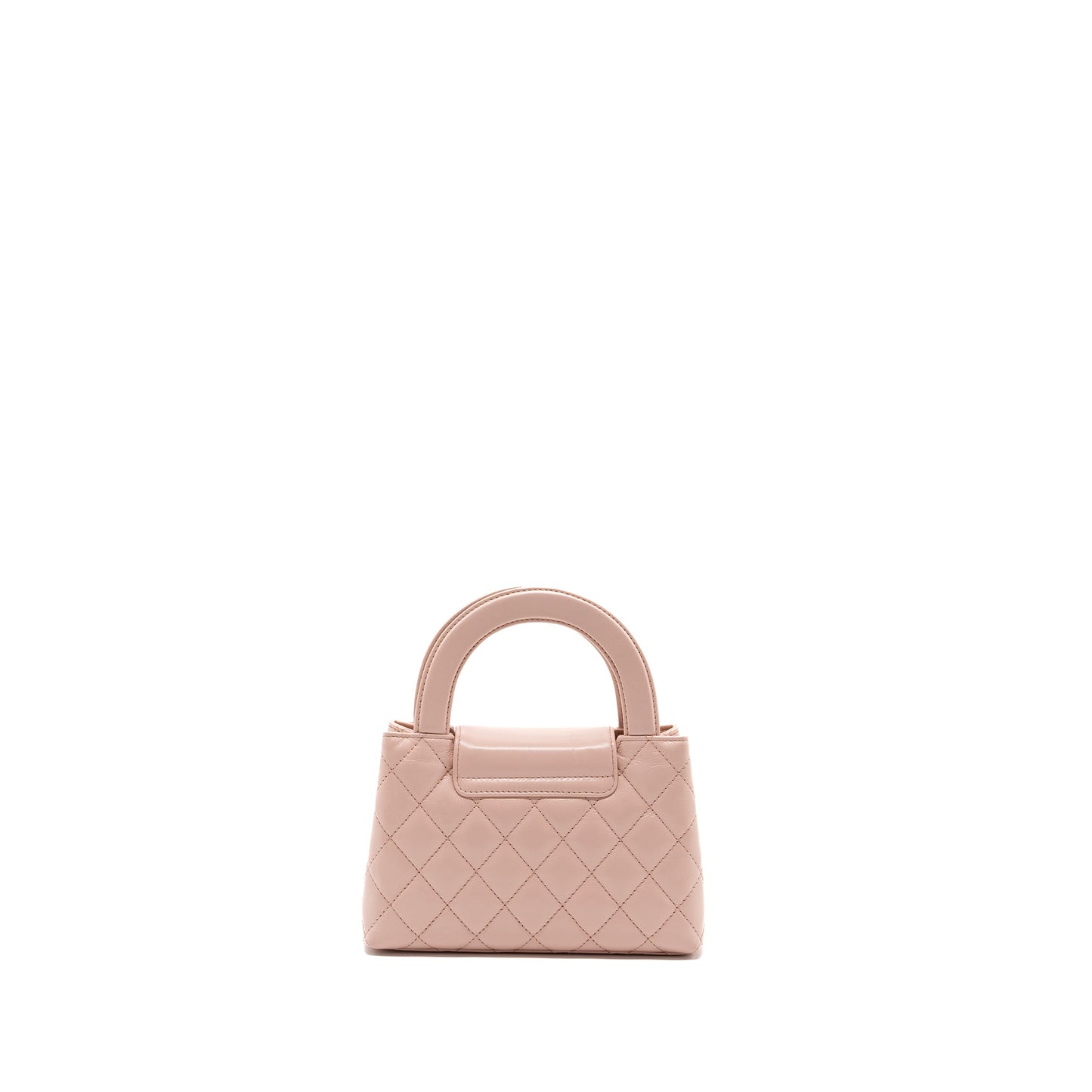 Chanel 23k Mini Shopping Tote Calfskin Light Pink (Microchip)