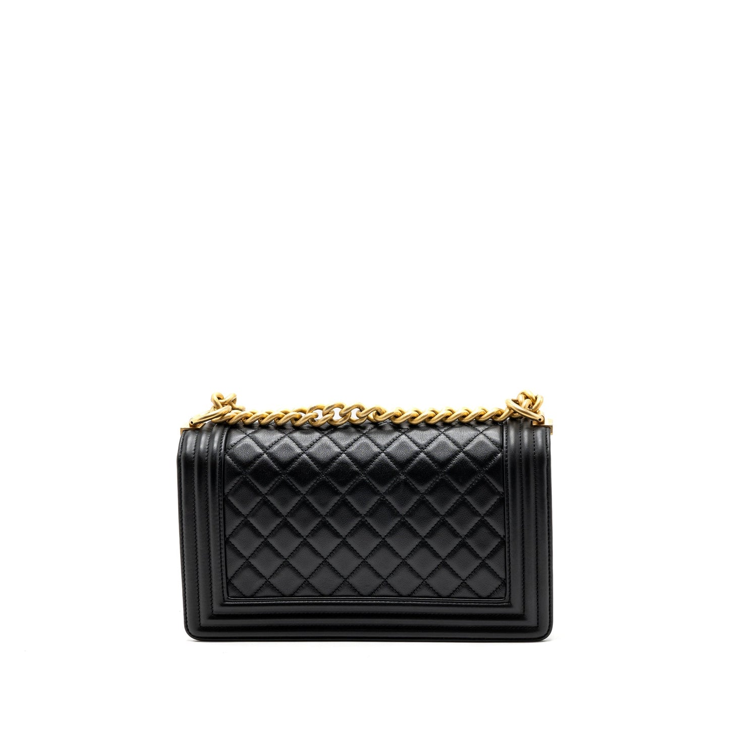Chanel Medium Boy Bag Calfskin Black