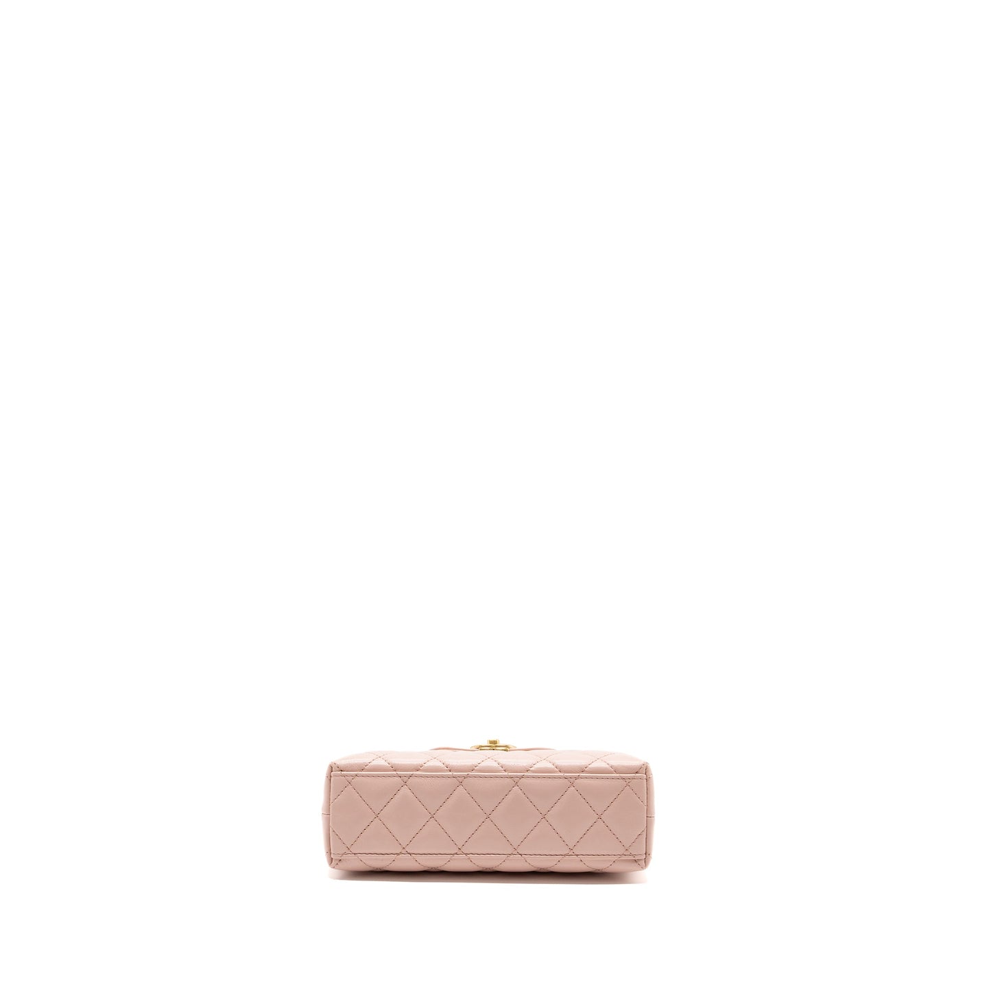Chanel 23k Mini Shopping Tote Calfskin Light Pink (Microchip)