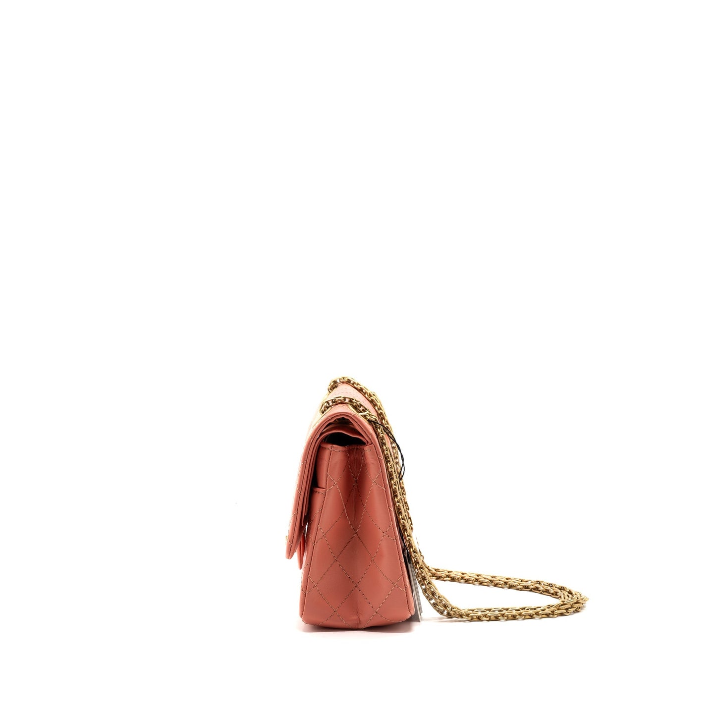 Chanel SMALL 2.55 REISSUE FLAP BAG aged calfskin LIGHT PINK