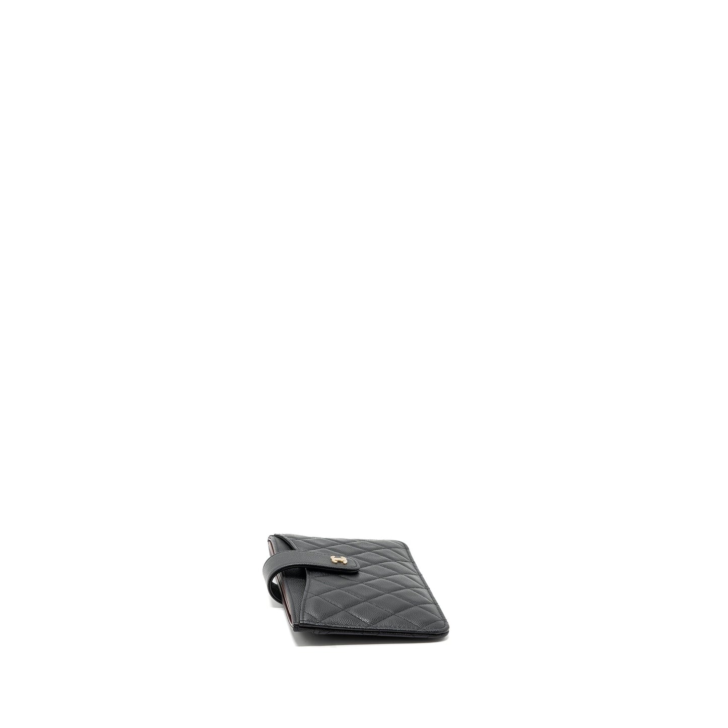 Chanel Clutch Wallet Caviar Black L
