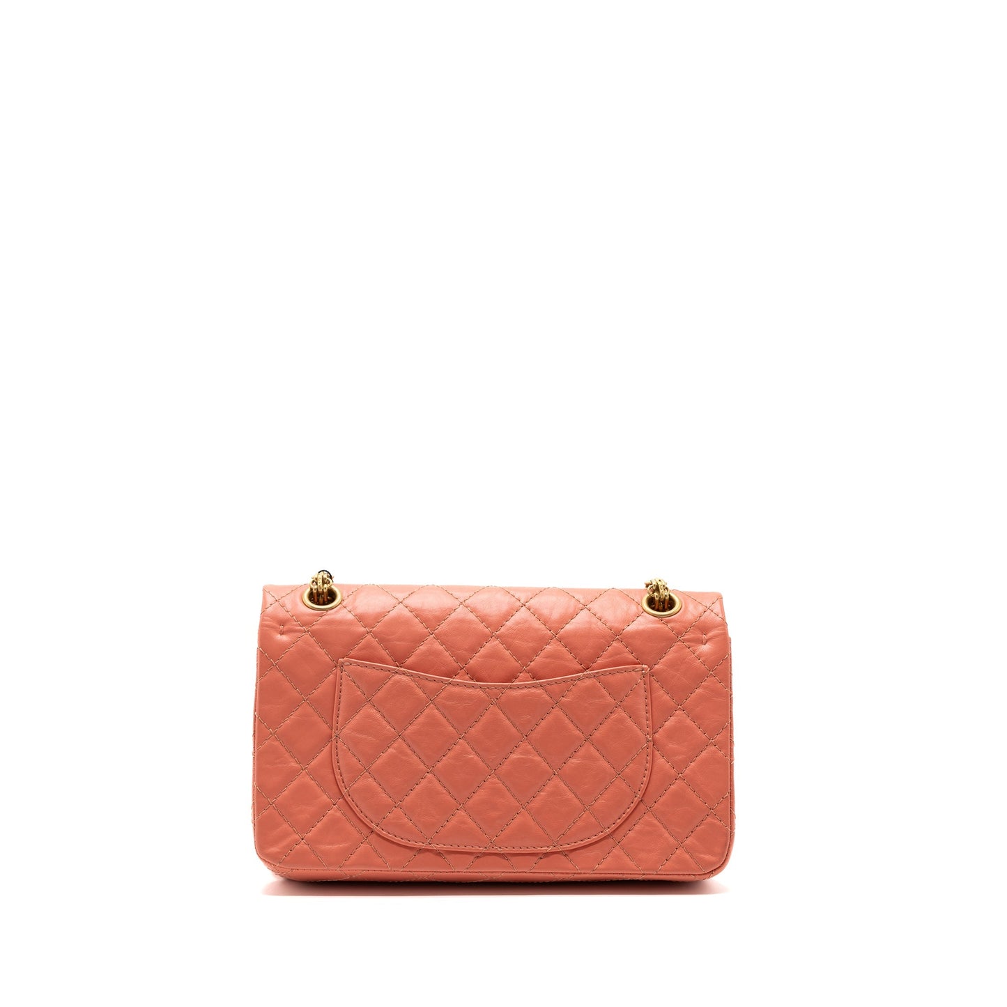 Chanel SMALL 2.55 REISSUE FLAP BAG aged calfskin LIGHT PINK