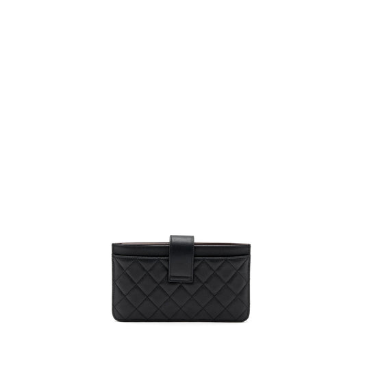 Chanel Clutch Wallet Caviar Black L