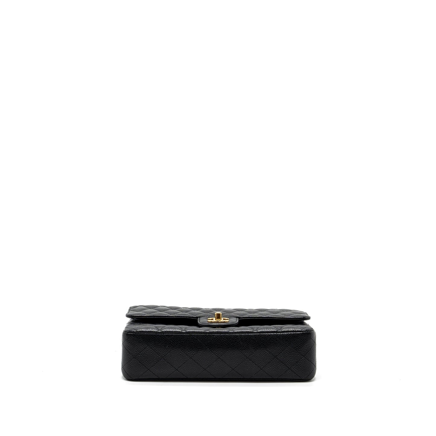 Chanel medium classic double flap bag caviar