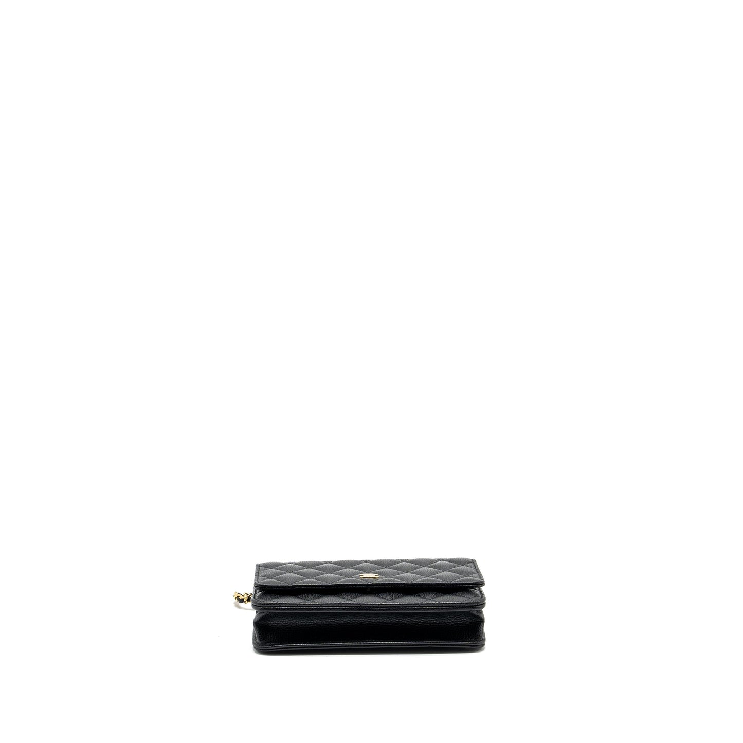 Chanel Classic Wallet on Chain Caviar black  (microchip)