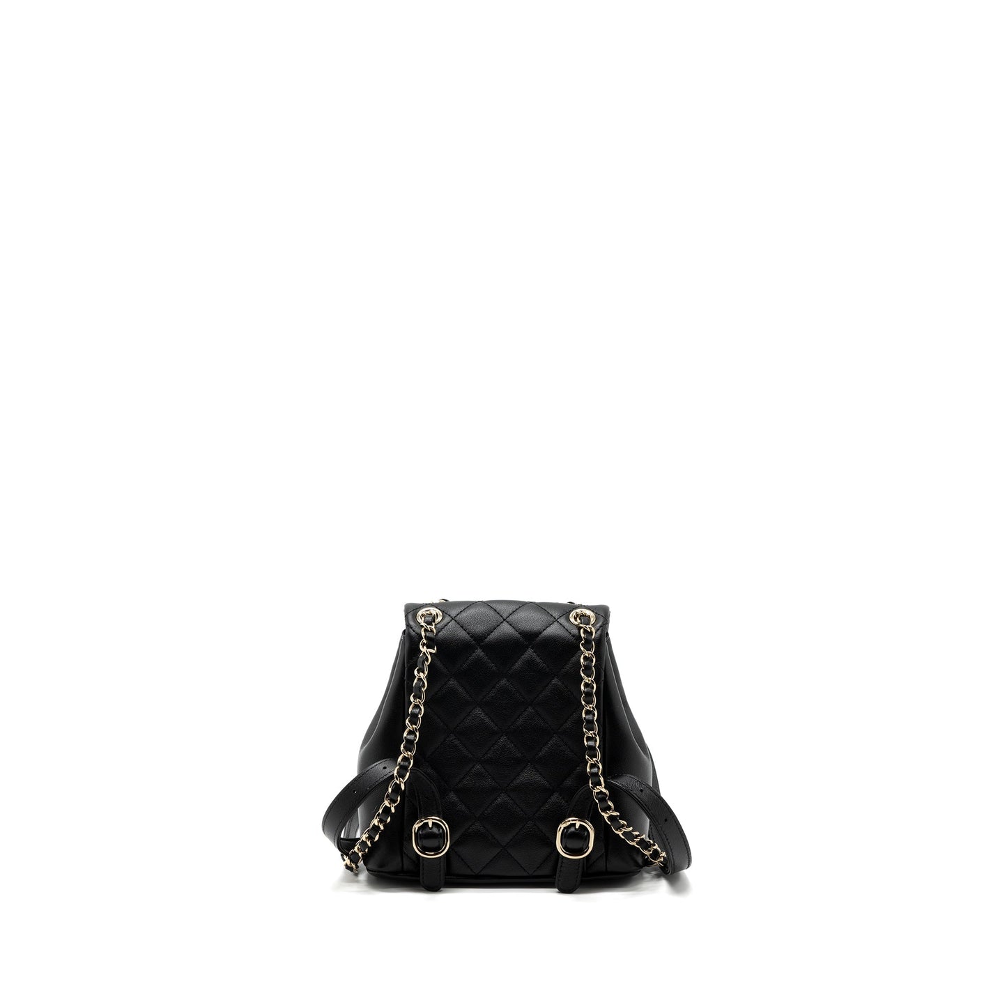 Chanel 23A mini triple pack backpack calfskin black L (microchip )