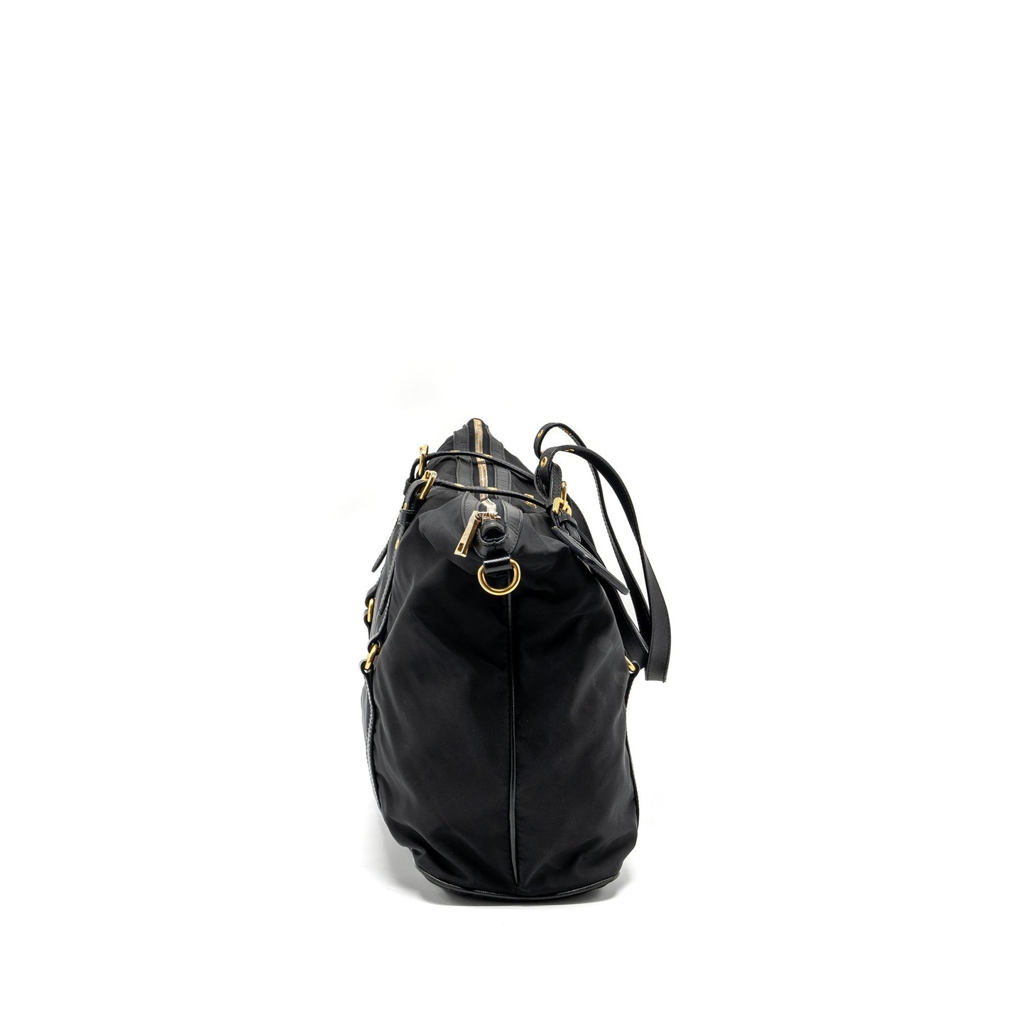 Prada Zip nylon Purse black