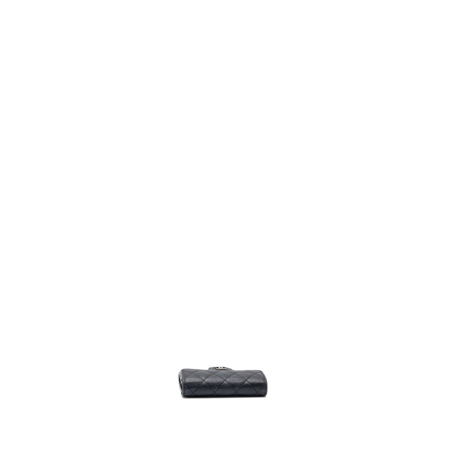 CHANEL CLASSIC FLAP CARD HOLDER CAVIAR BLACK