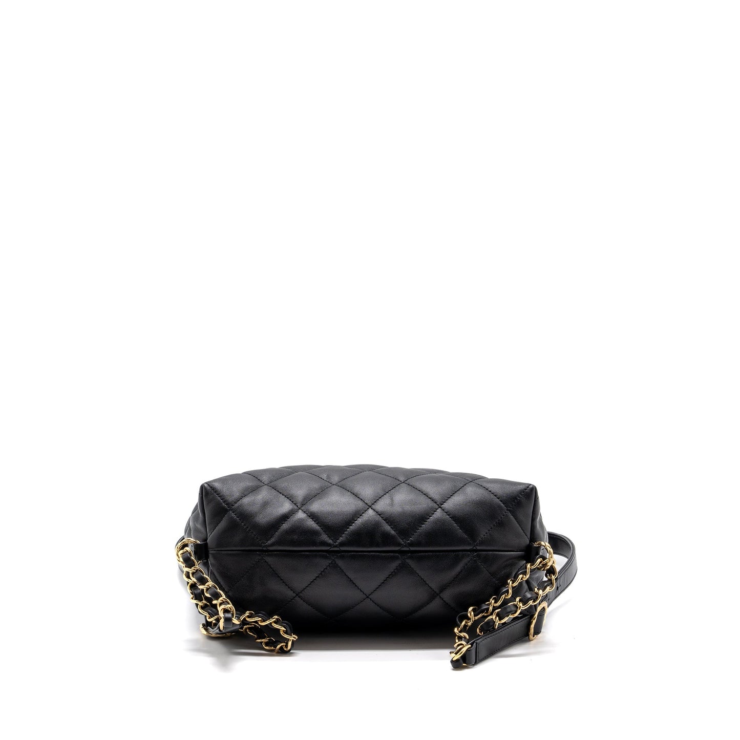 Chanel 22B hobo bag lambskin black  (microchip)