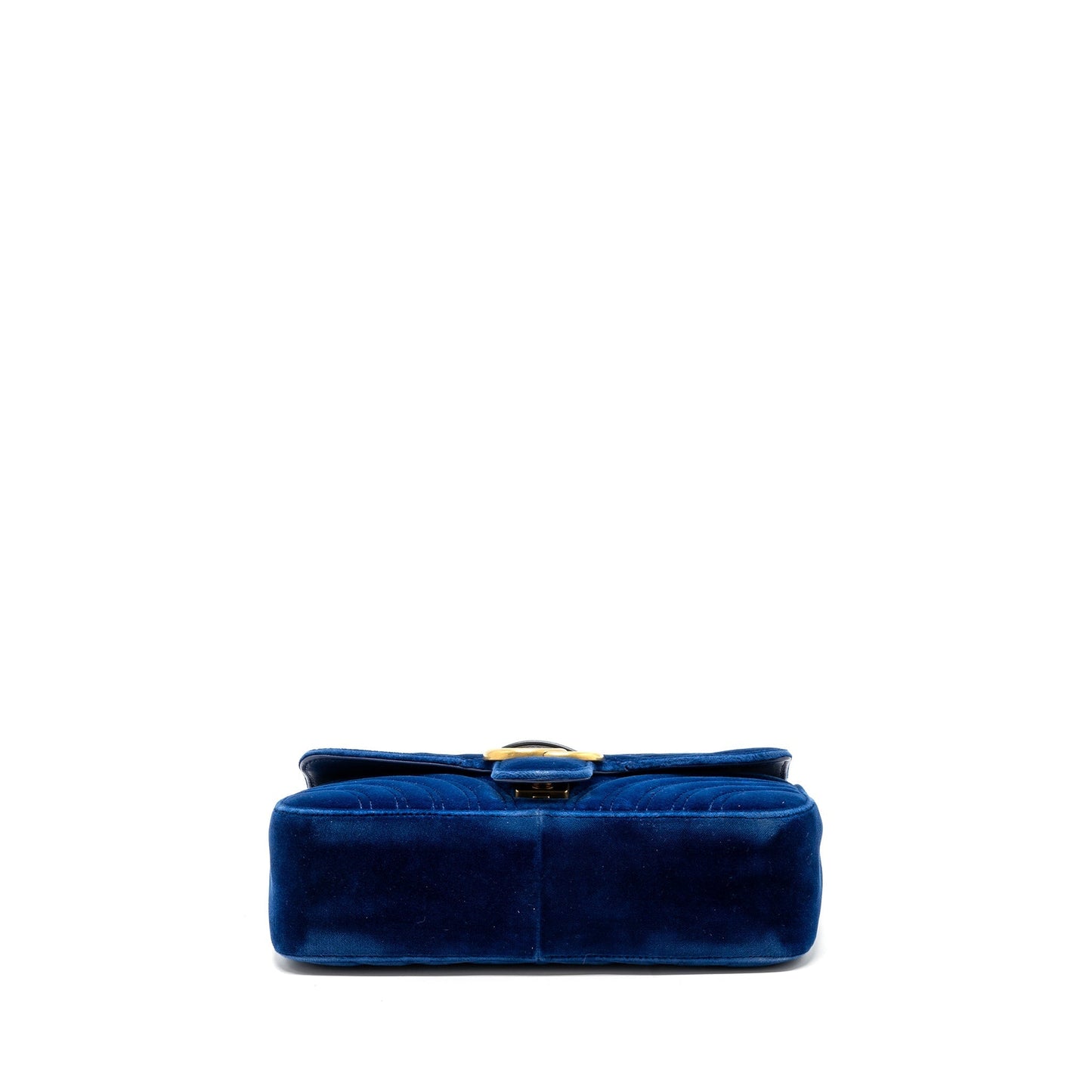 Gucci GG marmont shoulder bag velvet blue