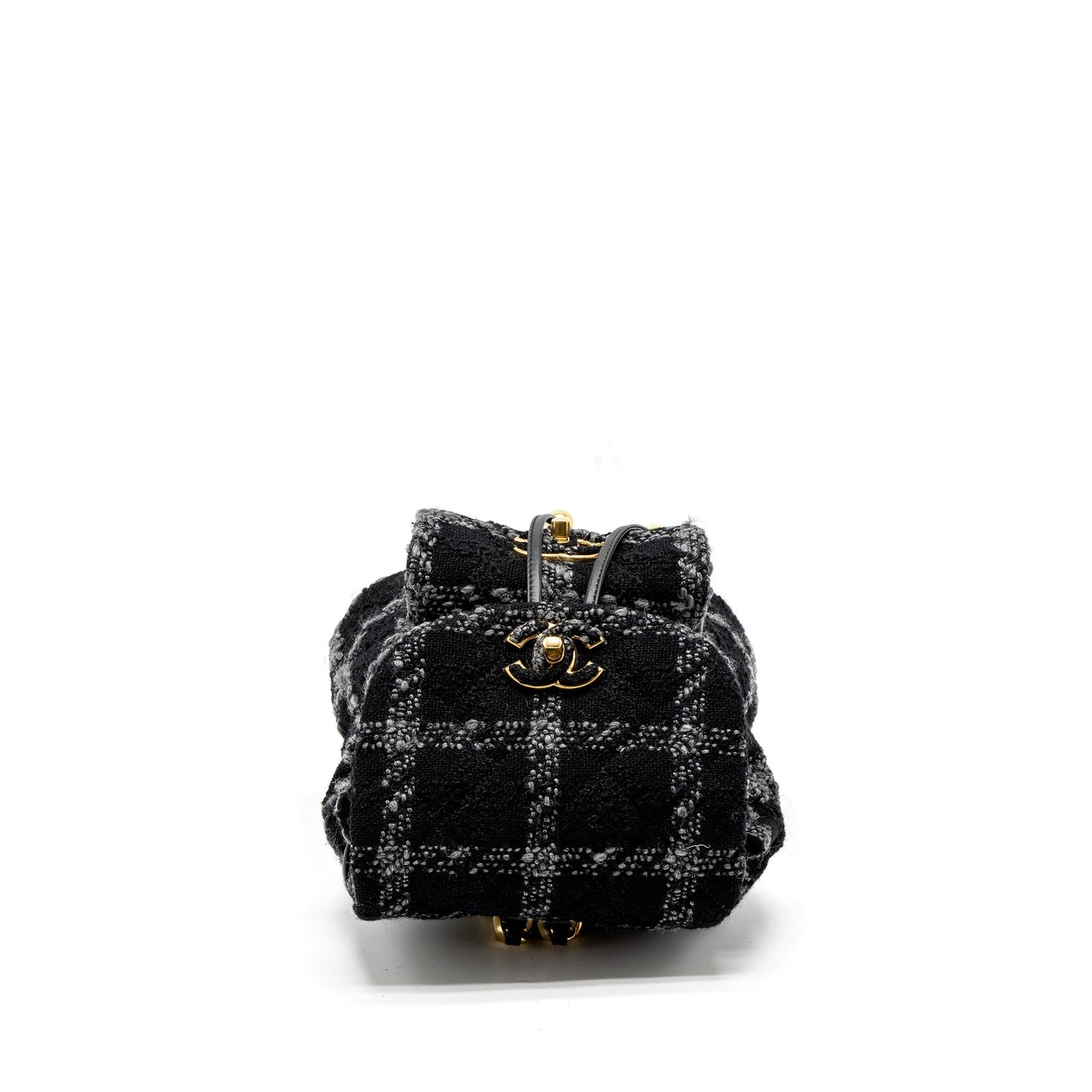 Chanel Duma Backpack Tweed Multicoloured Brushed  (Microchip)