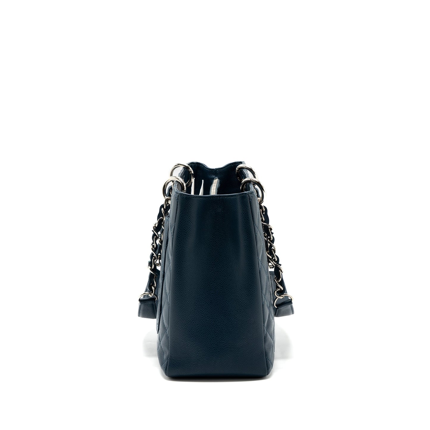 Chanel Grand Shopping Tote/ GST Caviar Dark Blue