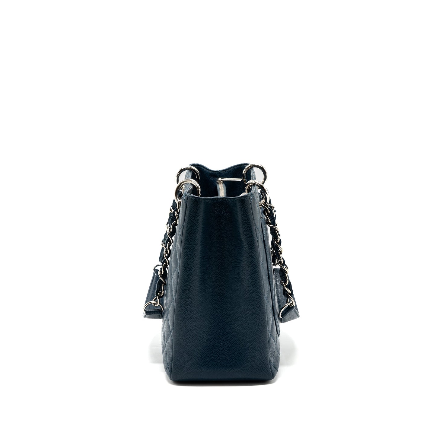 Chanel Grand Shopping Tote/ GST Caviar Dark Blue