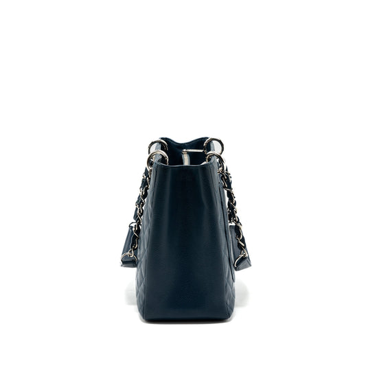 Chanel Grand Shopping Tote/ GST Caviar Dark Blue
