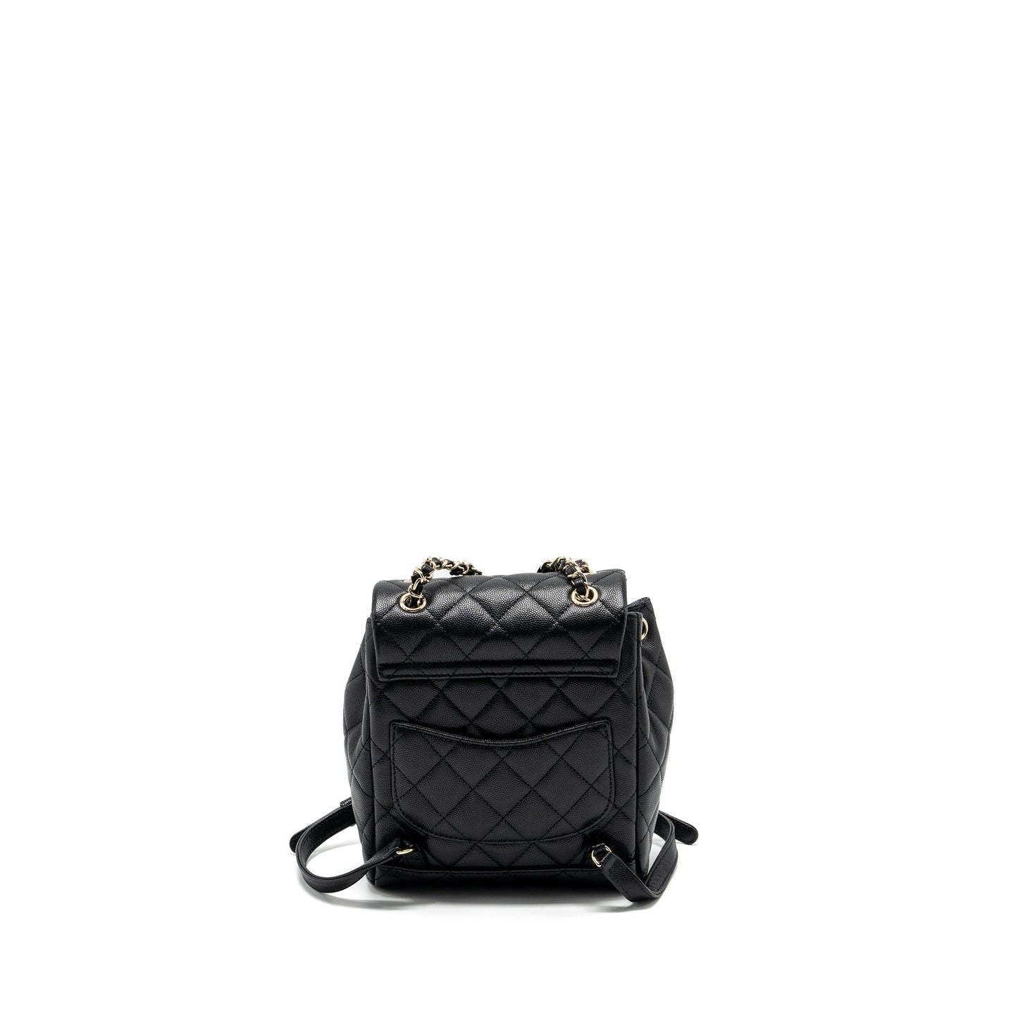 Chanel 23s mini Backpack Caviar Black L (Microchip)