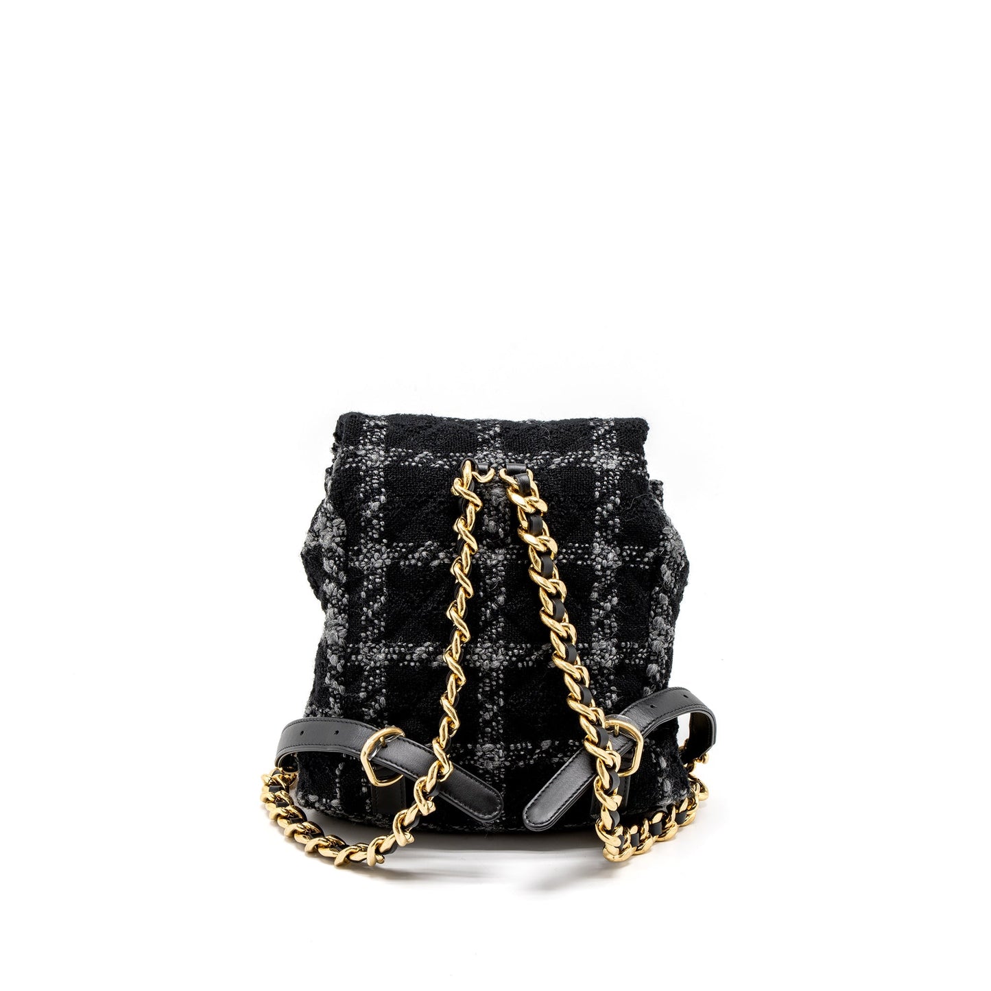 Chanel Duma Backpack Tweed Multicoloured Brushed  (Microchip)