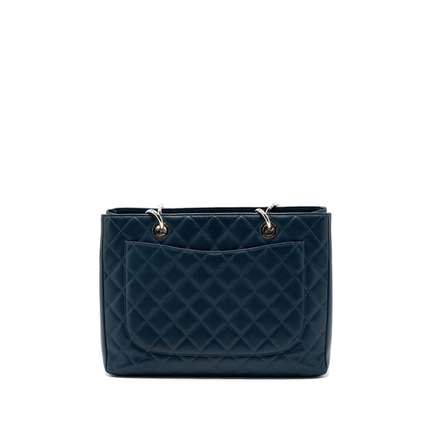 Chanel Grand Shopping Tote/ GST Caviar Dark Blue