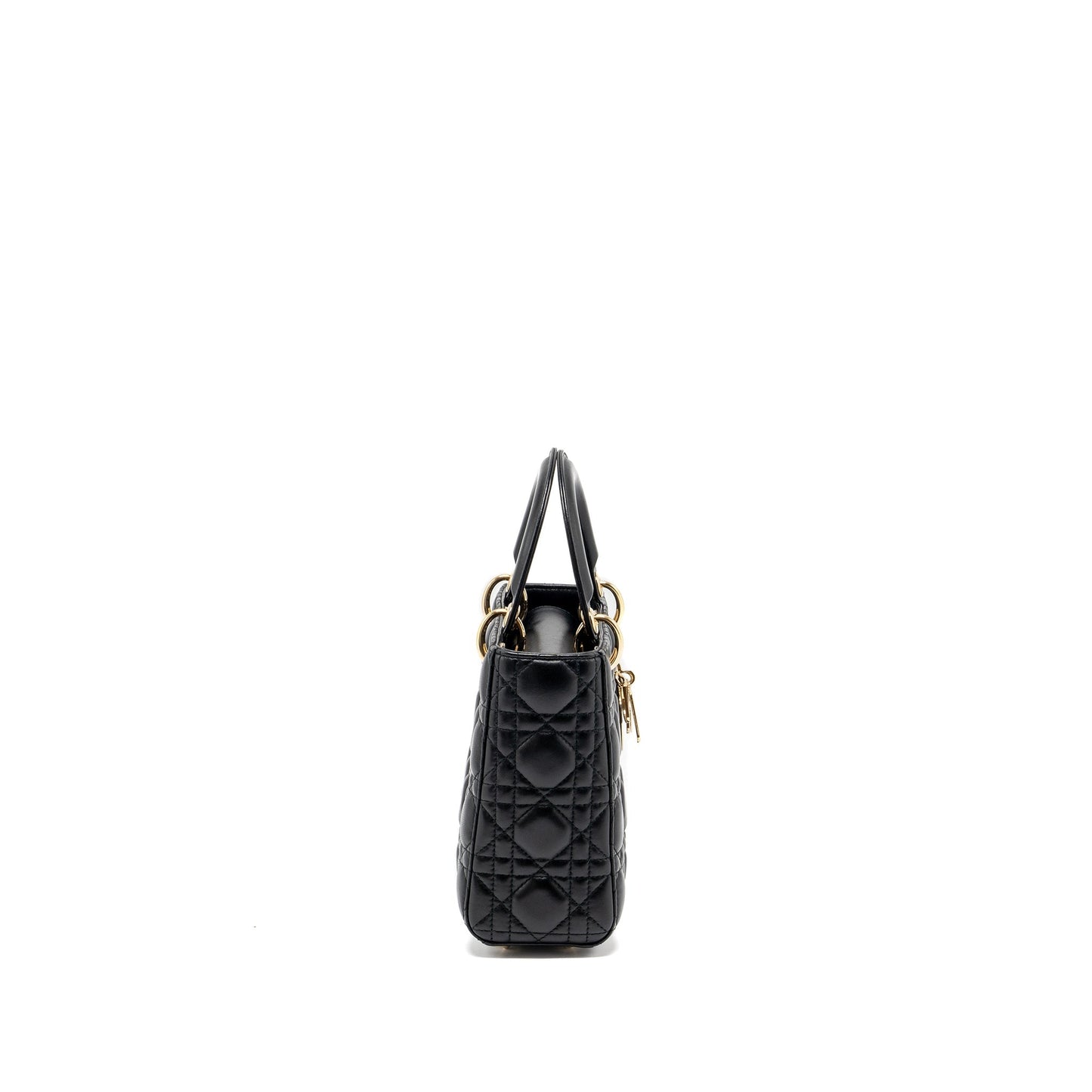 Dior small my abc lady Dior lambskin black
