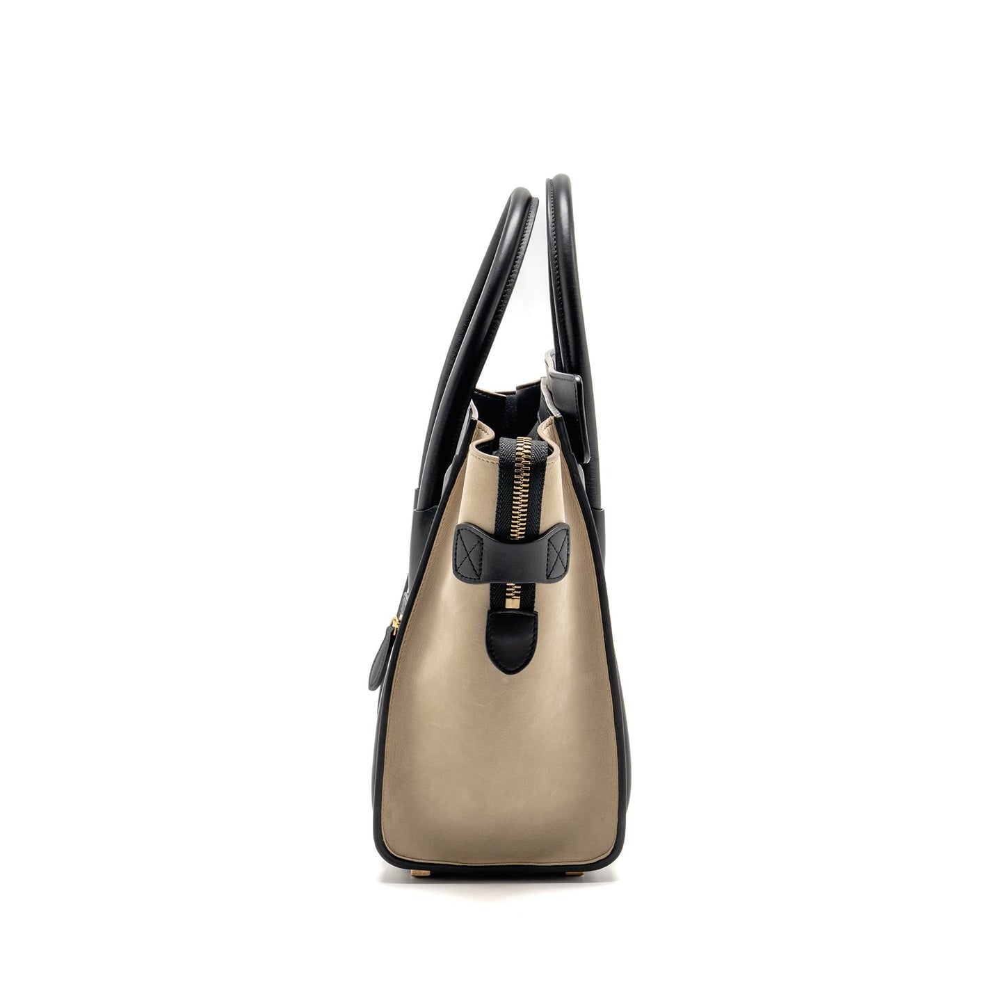 Celine Micro Luggage Purse Calfskin White/Multicolour