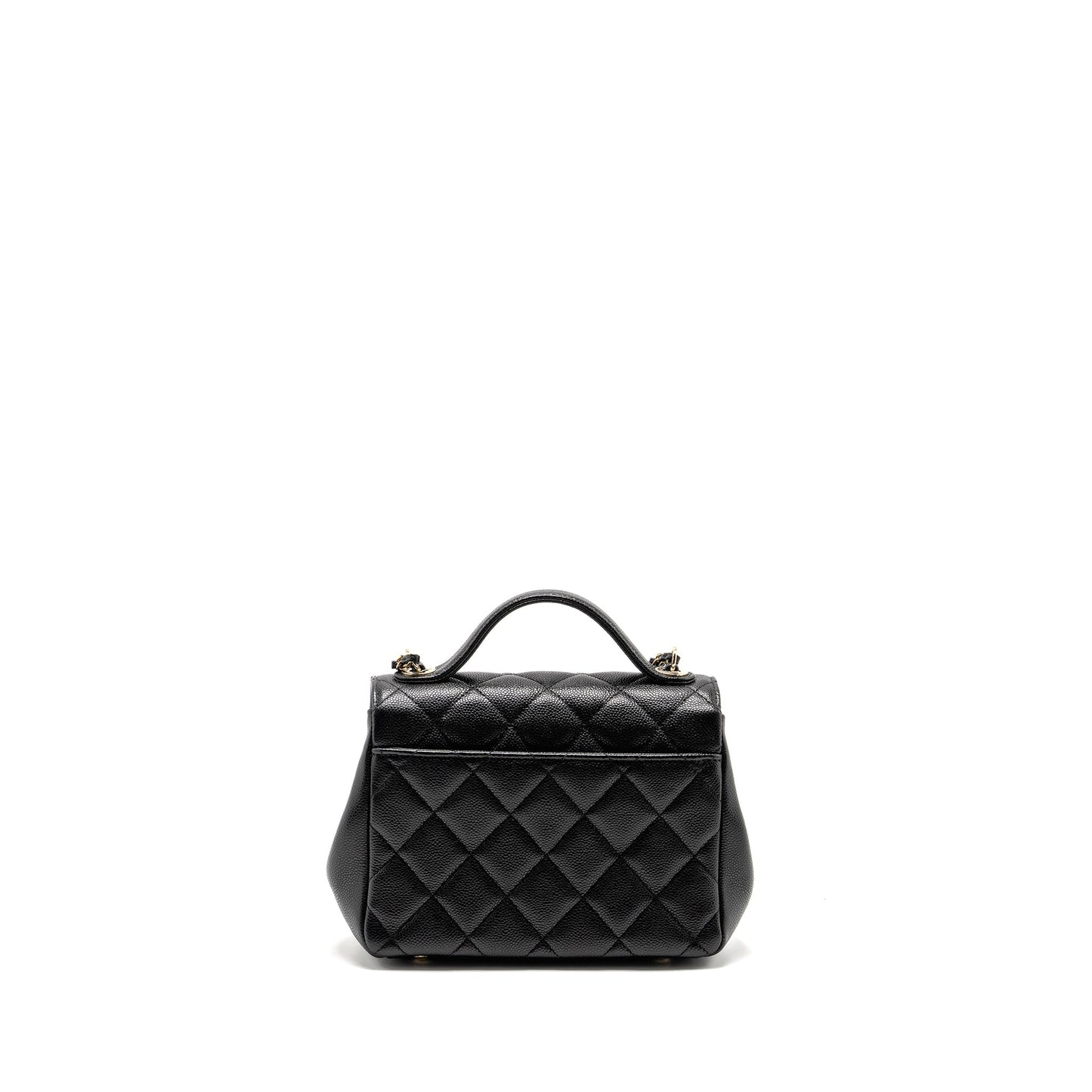 Chanel Small Business Affinity Caviar Black L (Microchip)