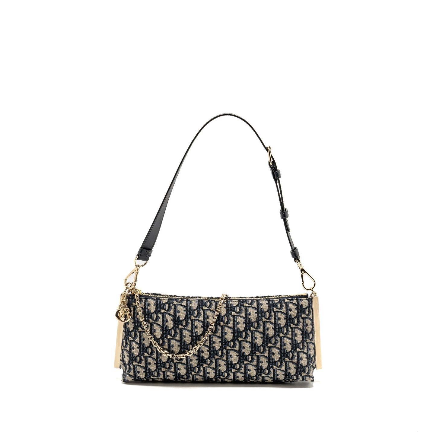 Dior Club Purse Blue Oblique Canvas