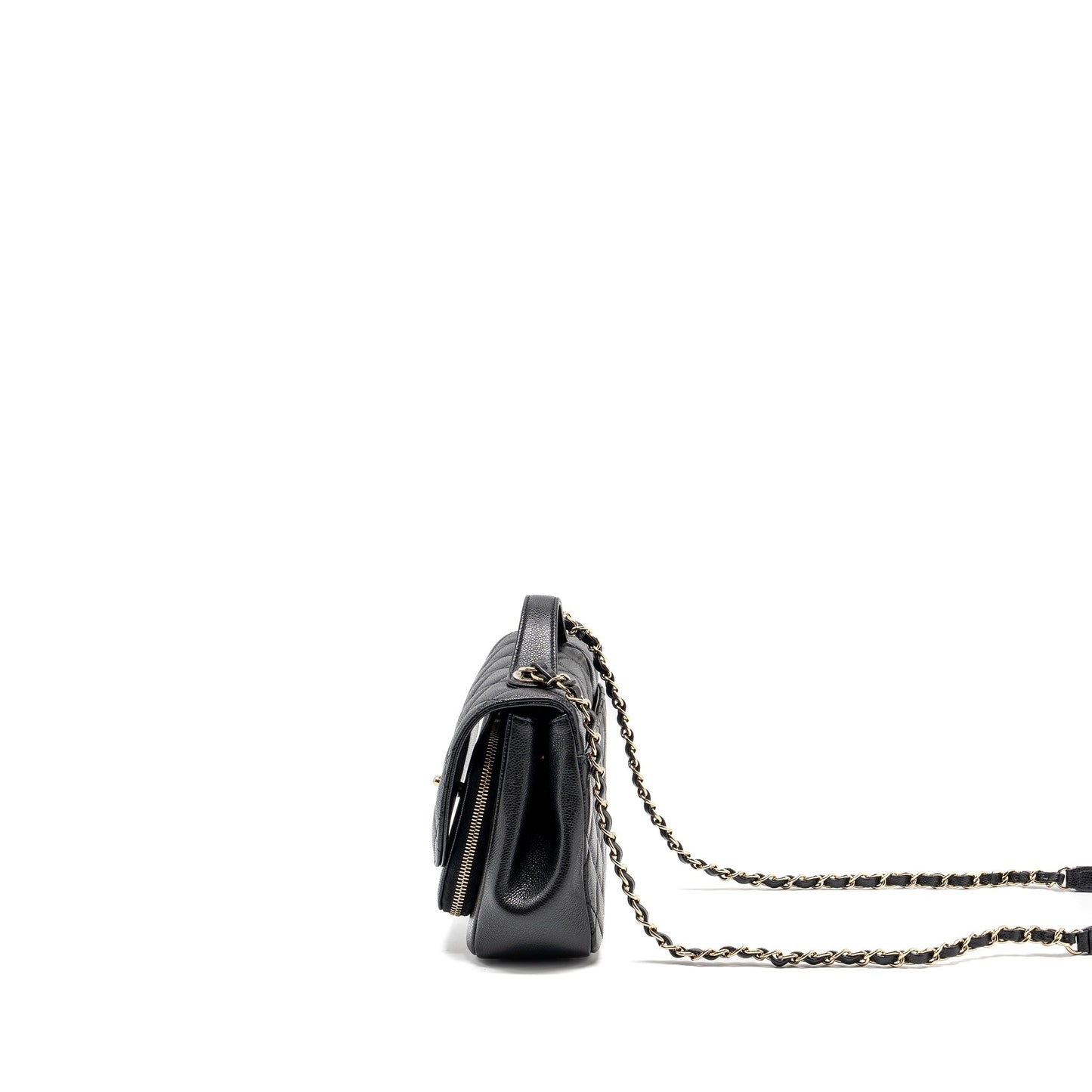 Chanel medium business affinity caviar black L (Microchip)