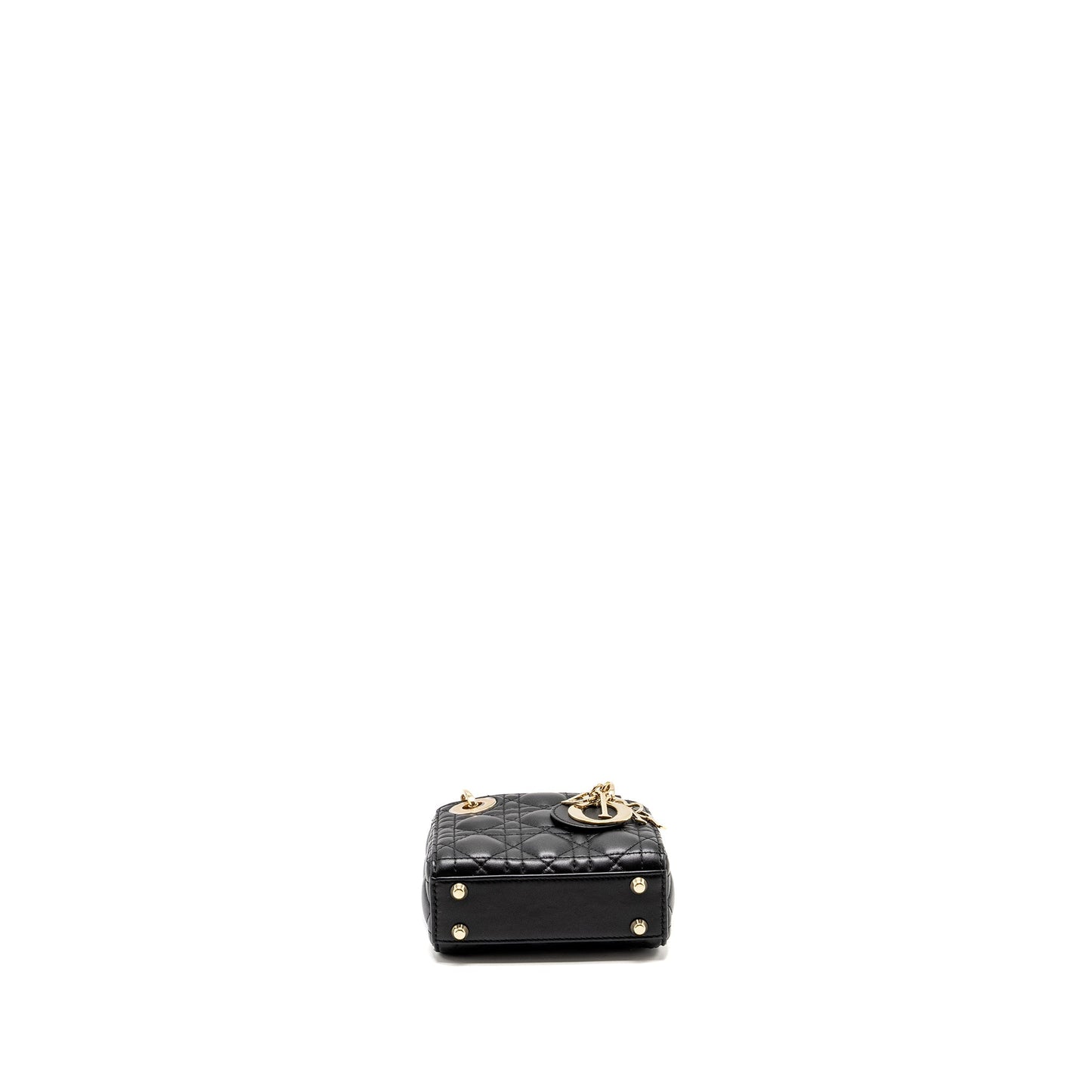 Dior Micro Lady Dior Lambskin Black