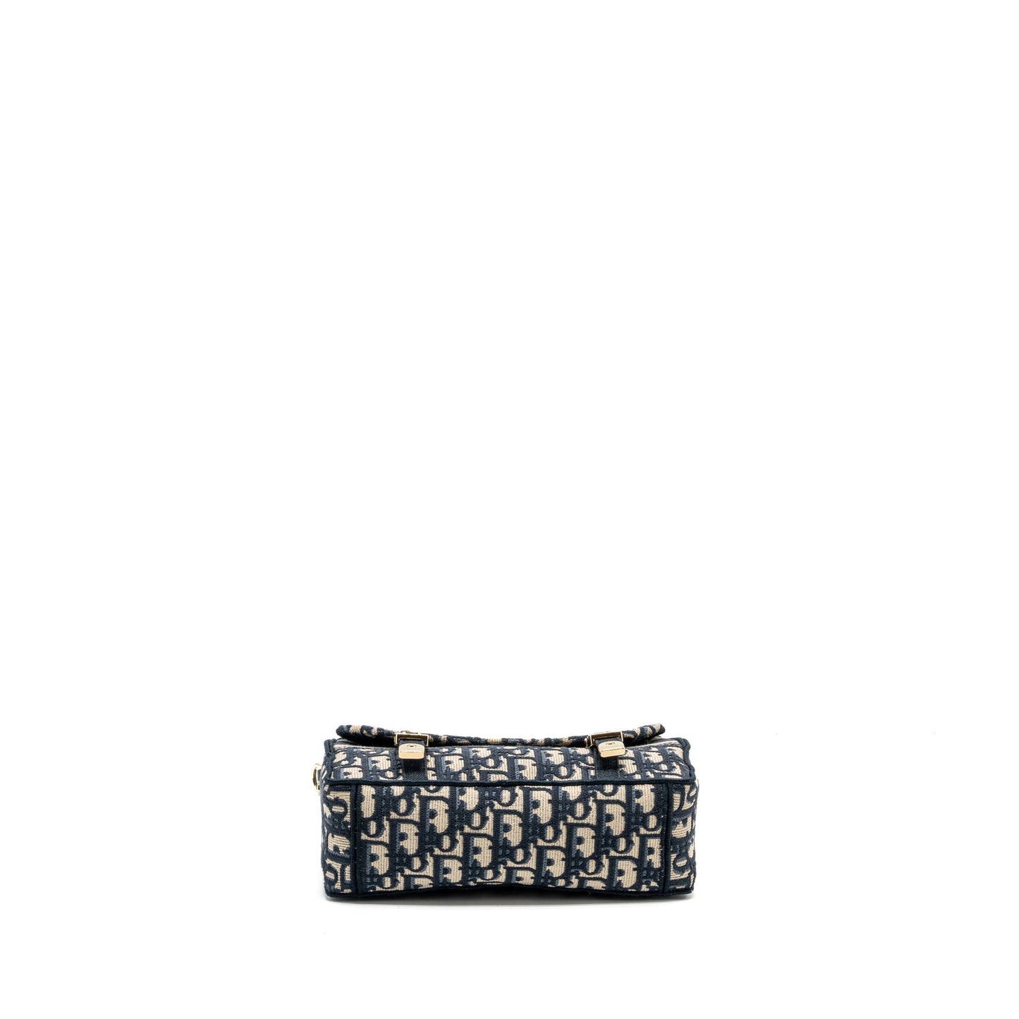 Dior Small Diorcamp Purse Dior Oblique Embroidery canvas blue