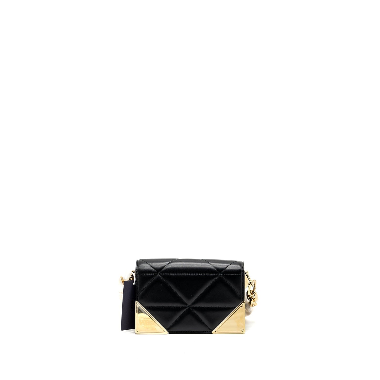 Prada Mini Purse Quilted Nappa Leather Black