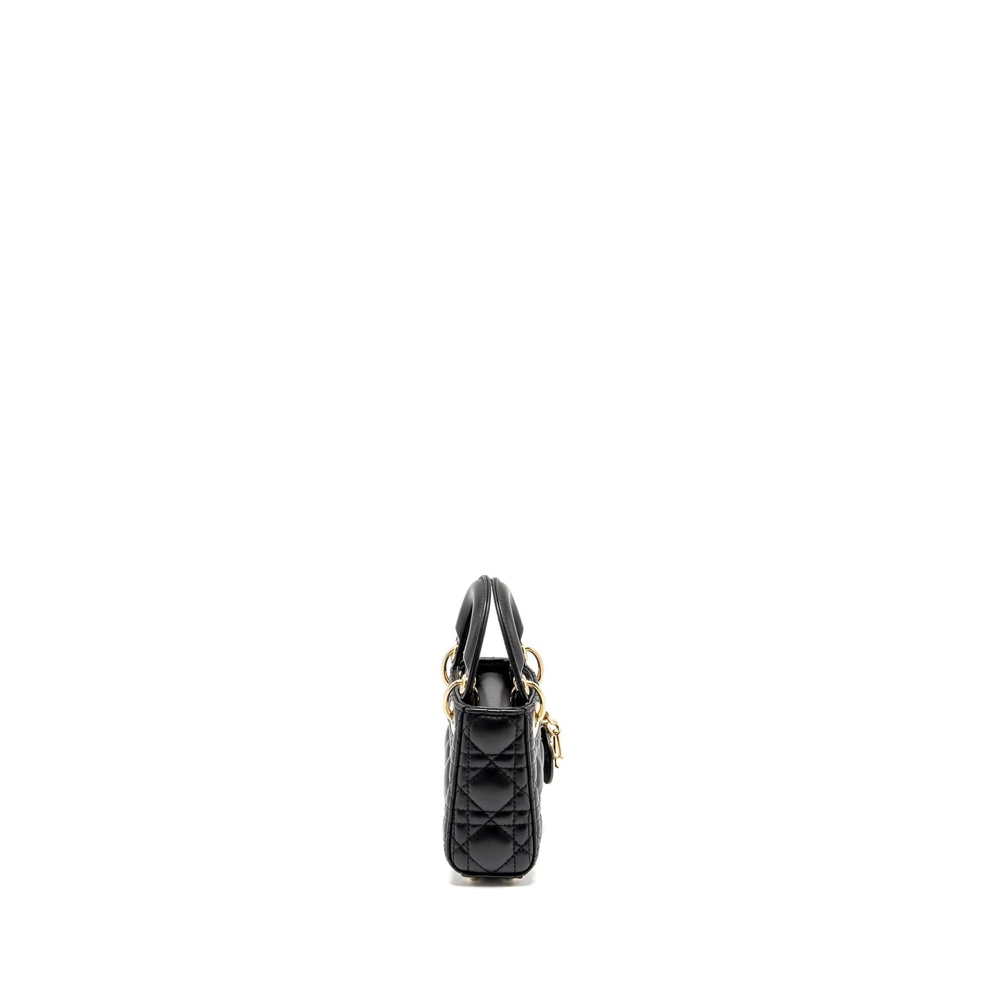 Dior Micro Lady Dior Lambskin Black