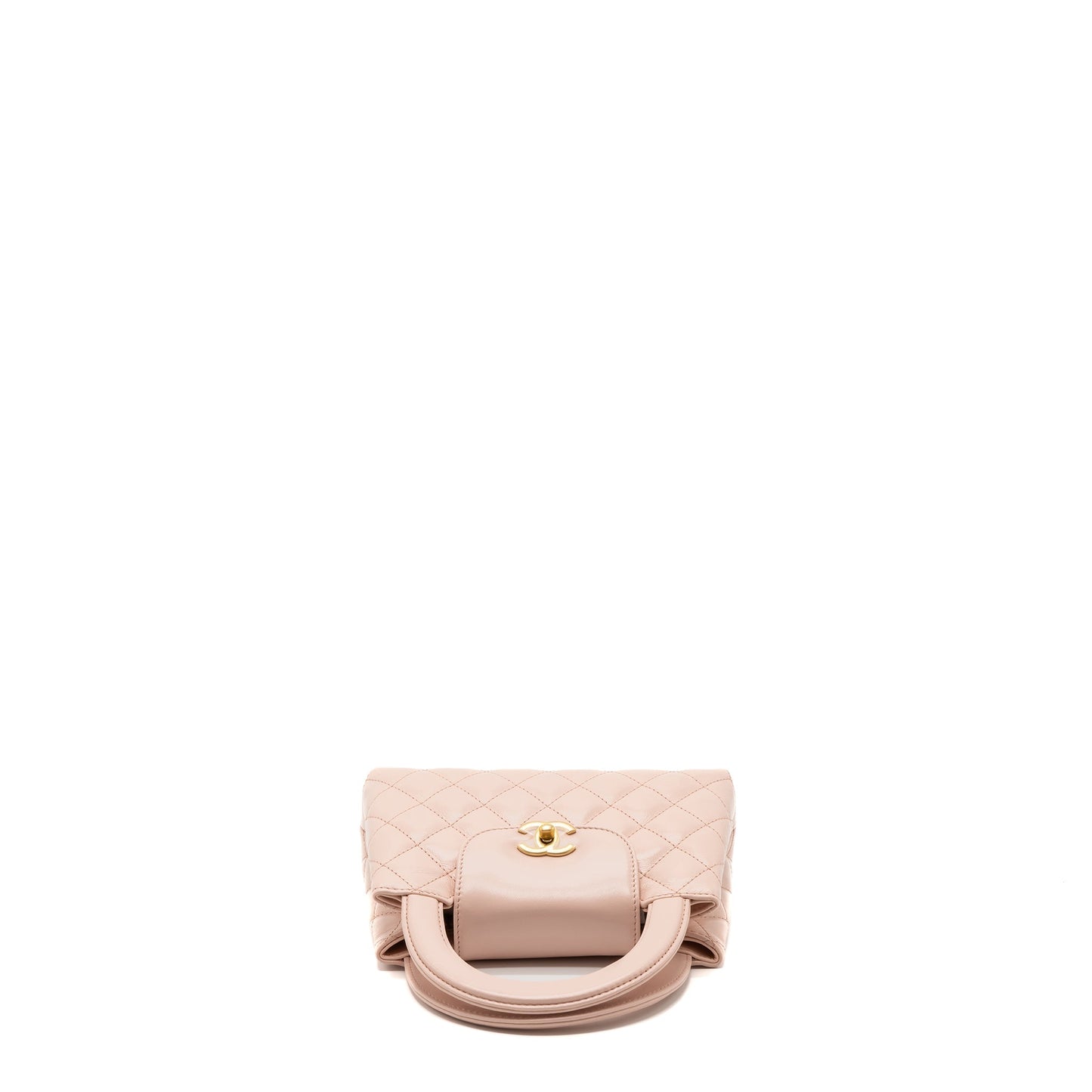Chanel 23k Mini Shopping Bag Calfskin Light Pink (Microchip)
