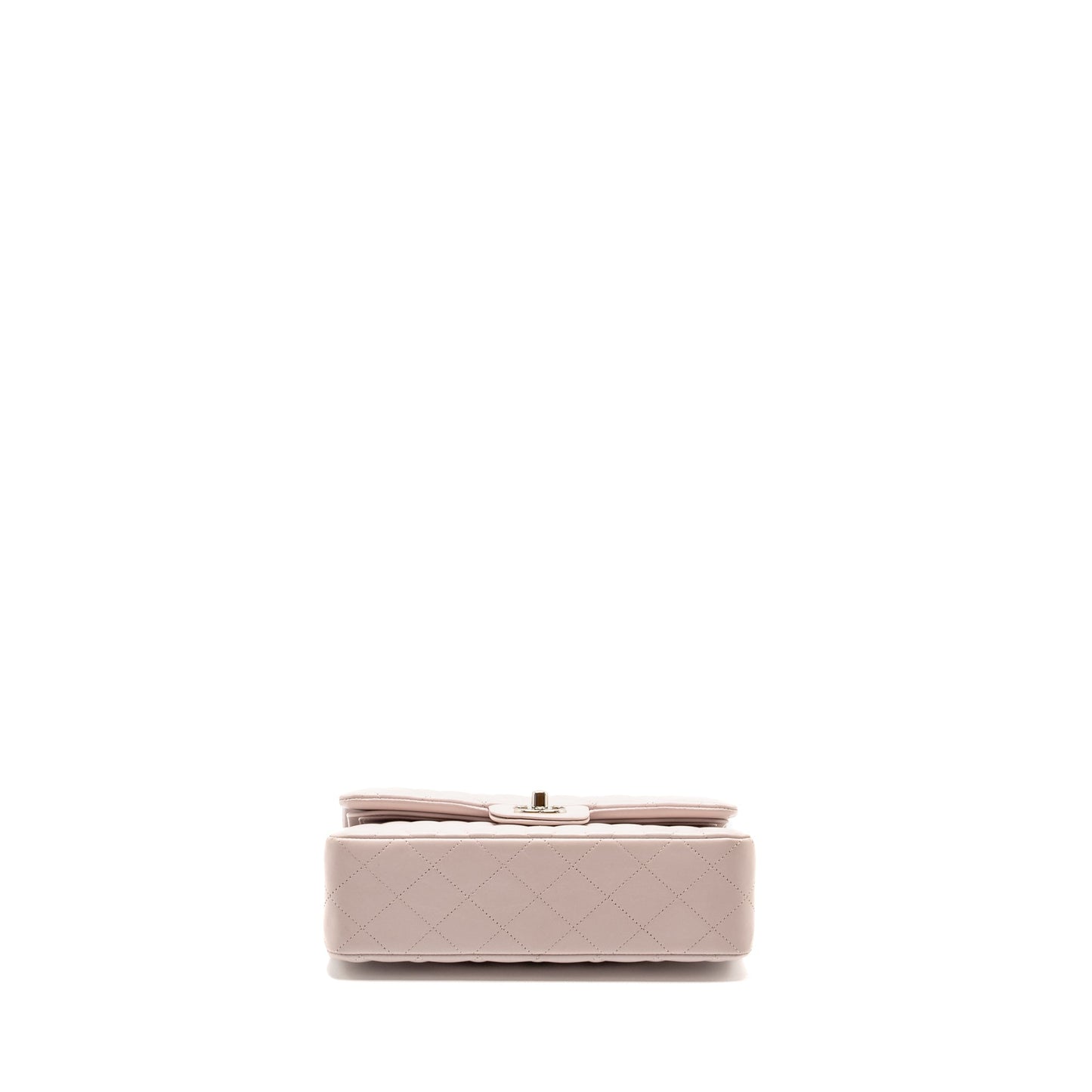 Chanel Small Classic Double Flap Bag Lambskin Light Purple  (Microchip)