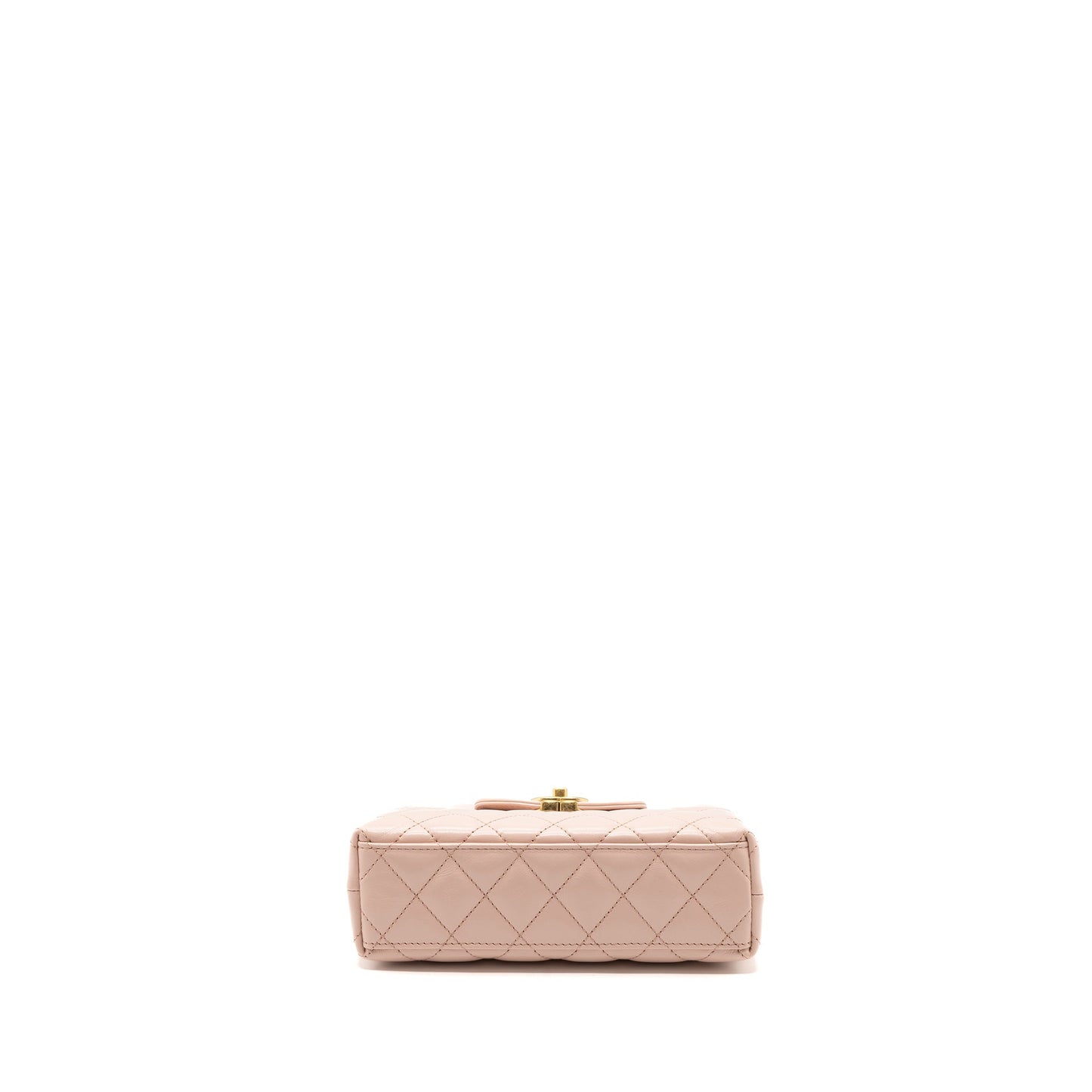 Chanel 23k Mini Shopping Bag Calfskin Light Pink (Microchip)