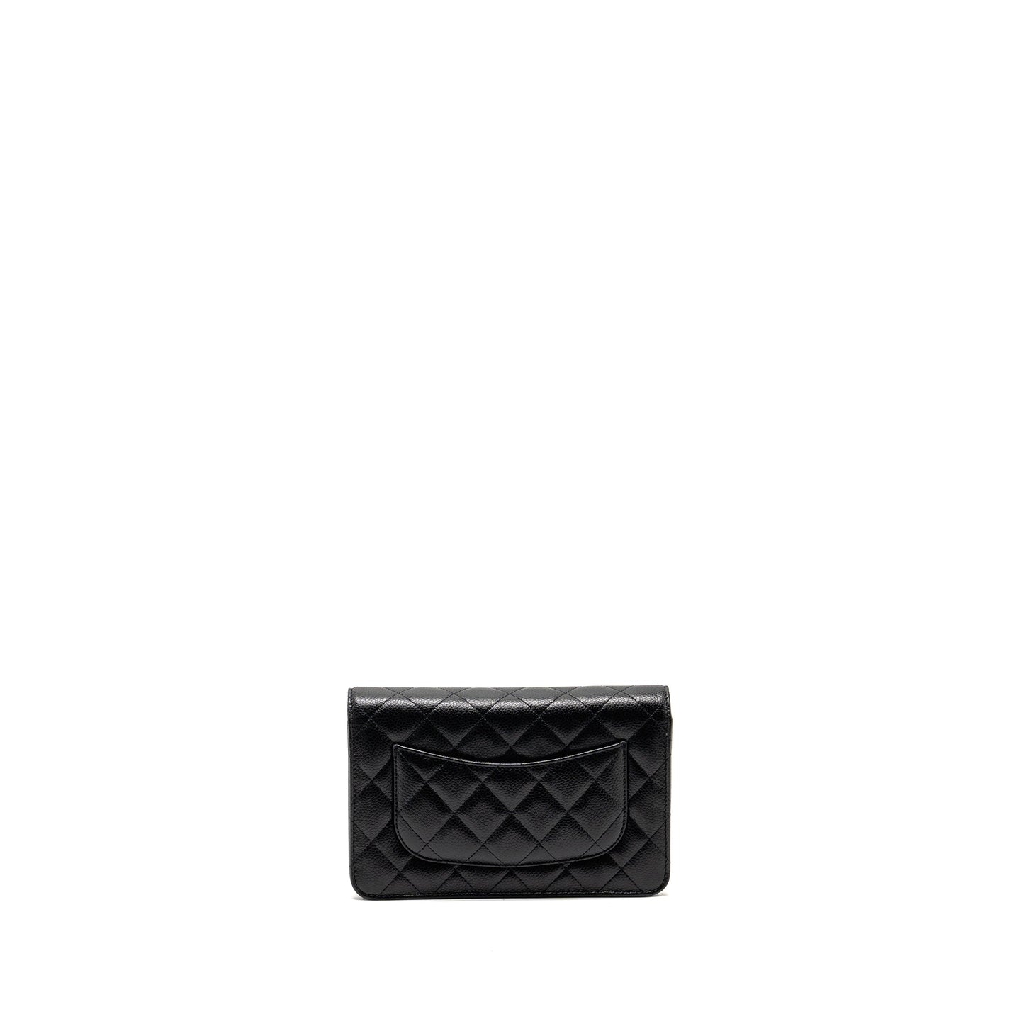 Chanel Classic Wallet on Chain Caviar Black (microchip)