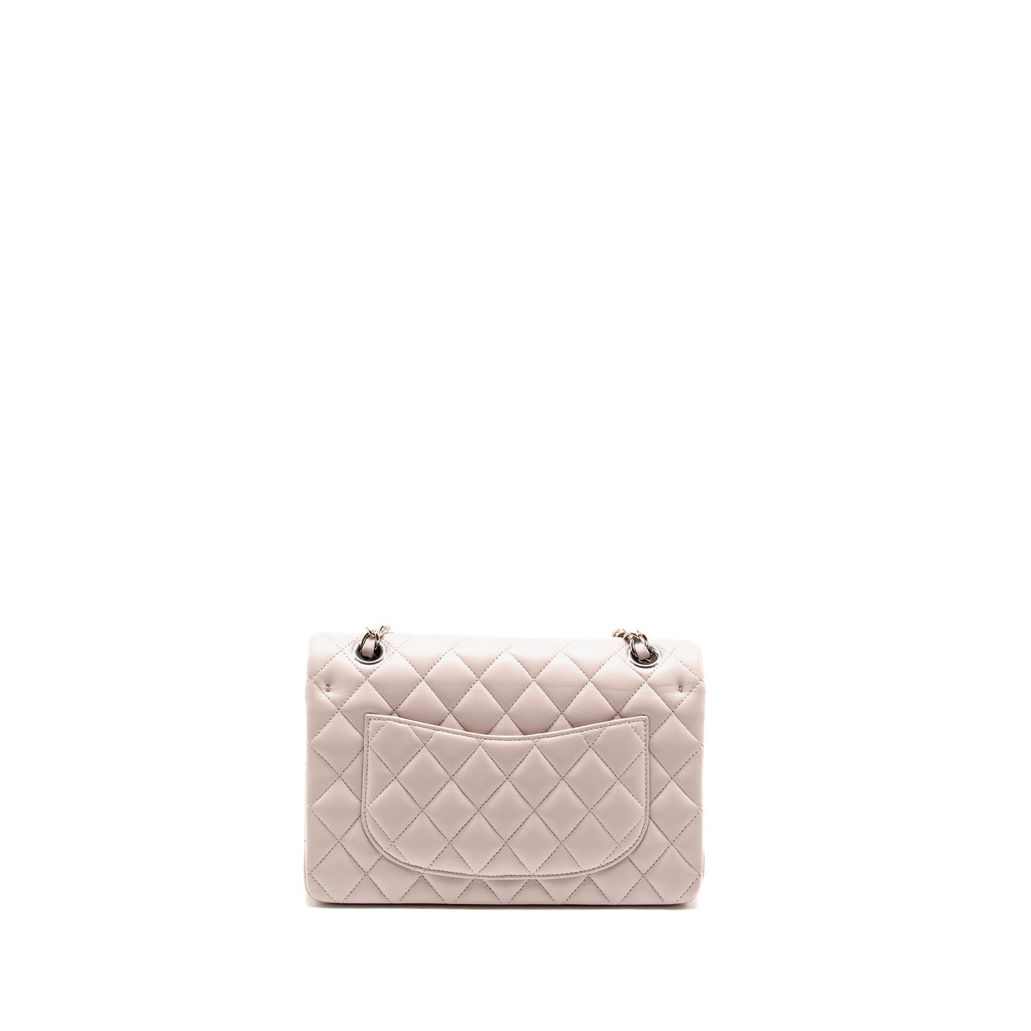 Chanel Small Classic Double Flap Bag Lambskin Light Purple  (Microchip)