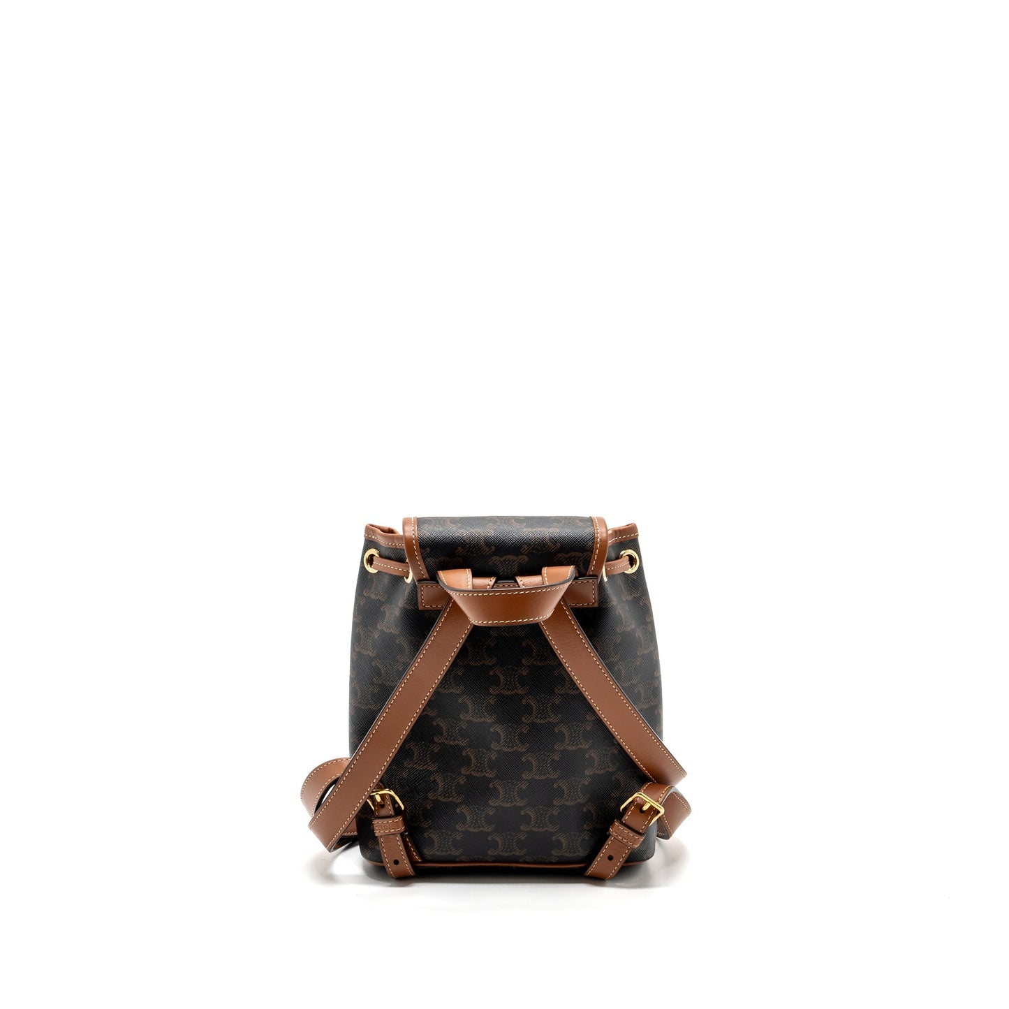 Celine Mini Backpack Folco Triomphe Canvas Calfskin