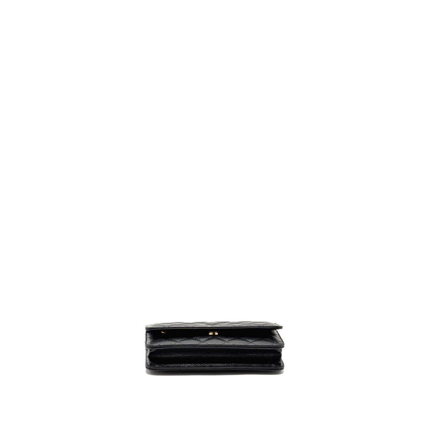 Chanel Classic Wallet on Chain Caviar Black (microchip)