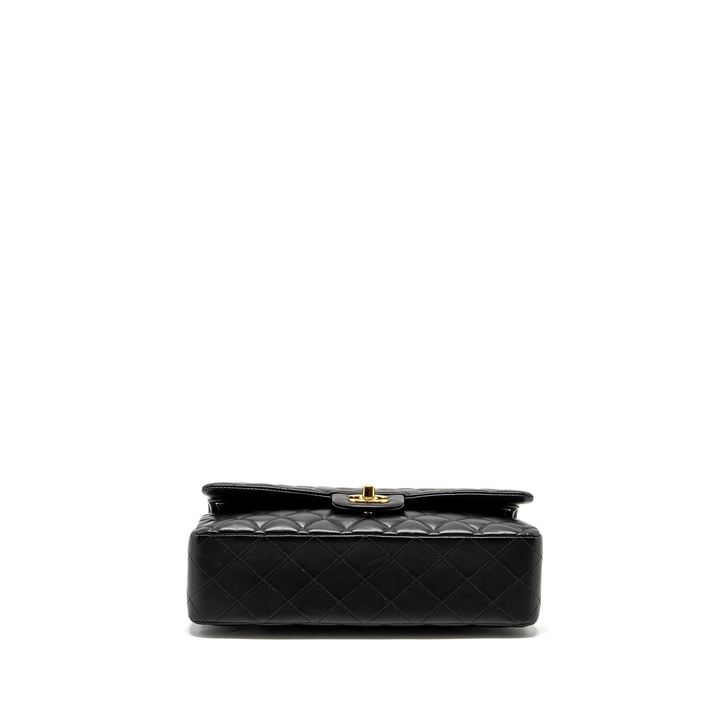 Chanel Medium Classic Double Flap Bag Lambskin Black