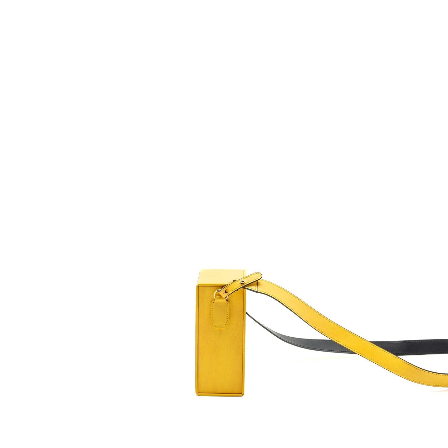 Fendi Vertical box Purse calfskin yellow