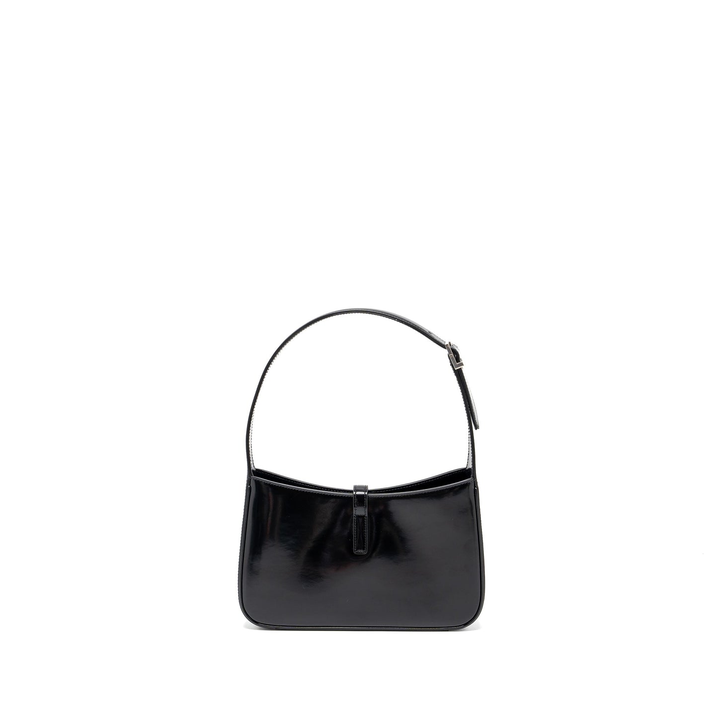 Saint Laurent Le 5 A 7 shiny calfskin black