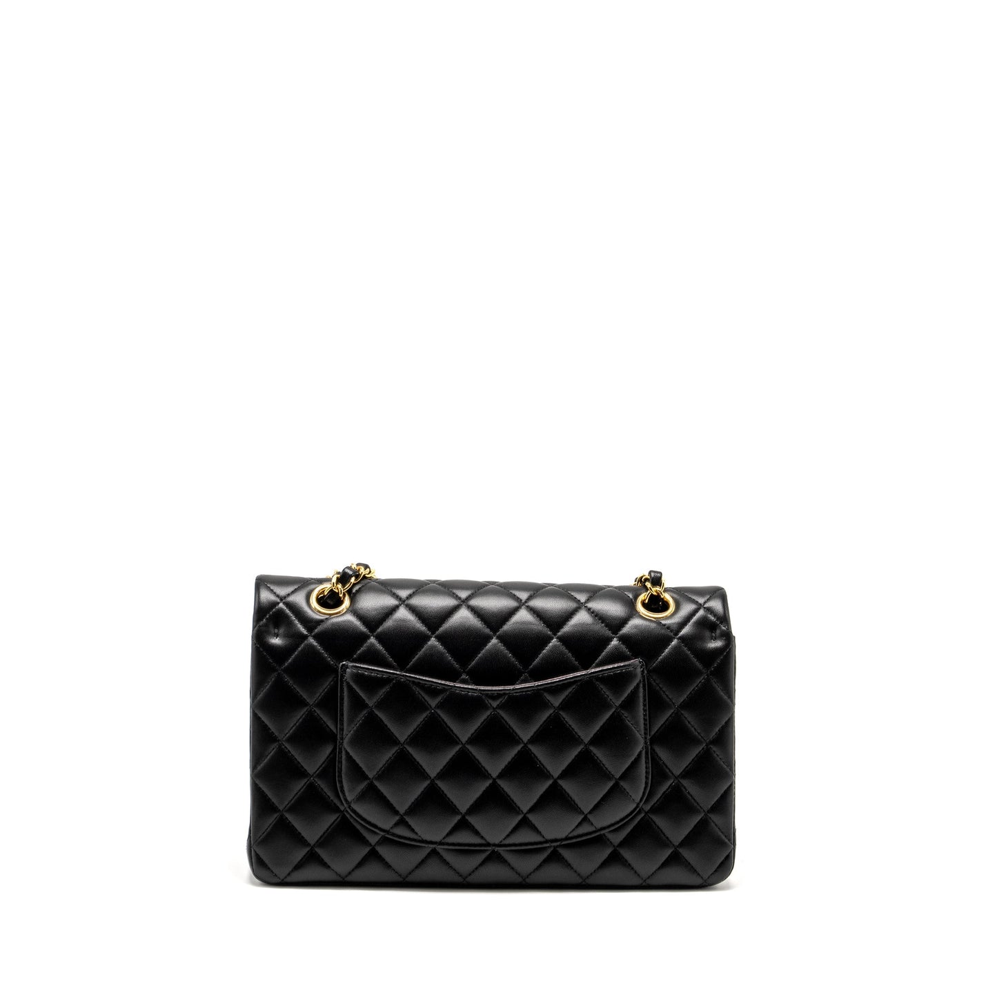 Chanel Medium Classic Double Flap Bag Lambskin Black