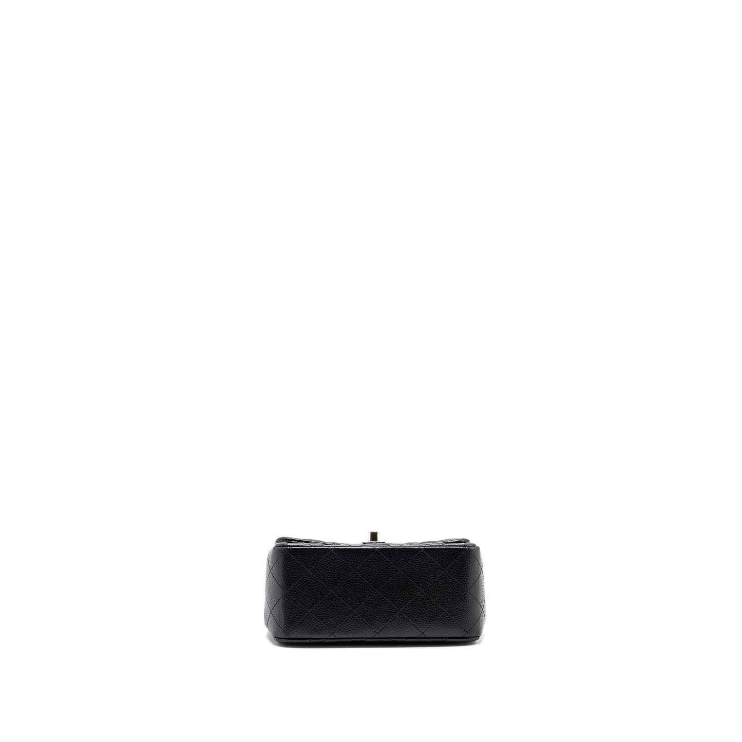 Chanel Classic Mini Square Flap Bag Caviar Black