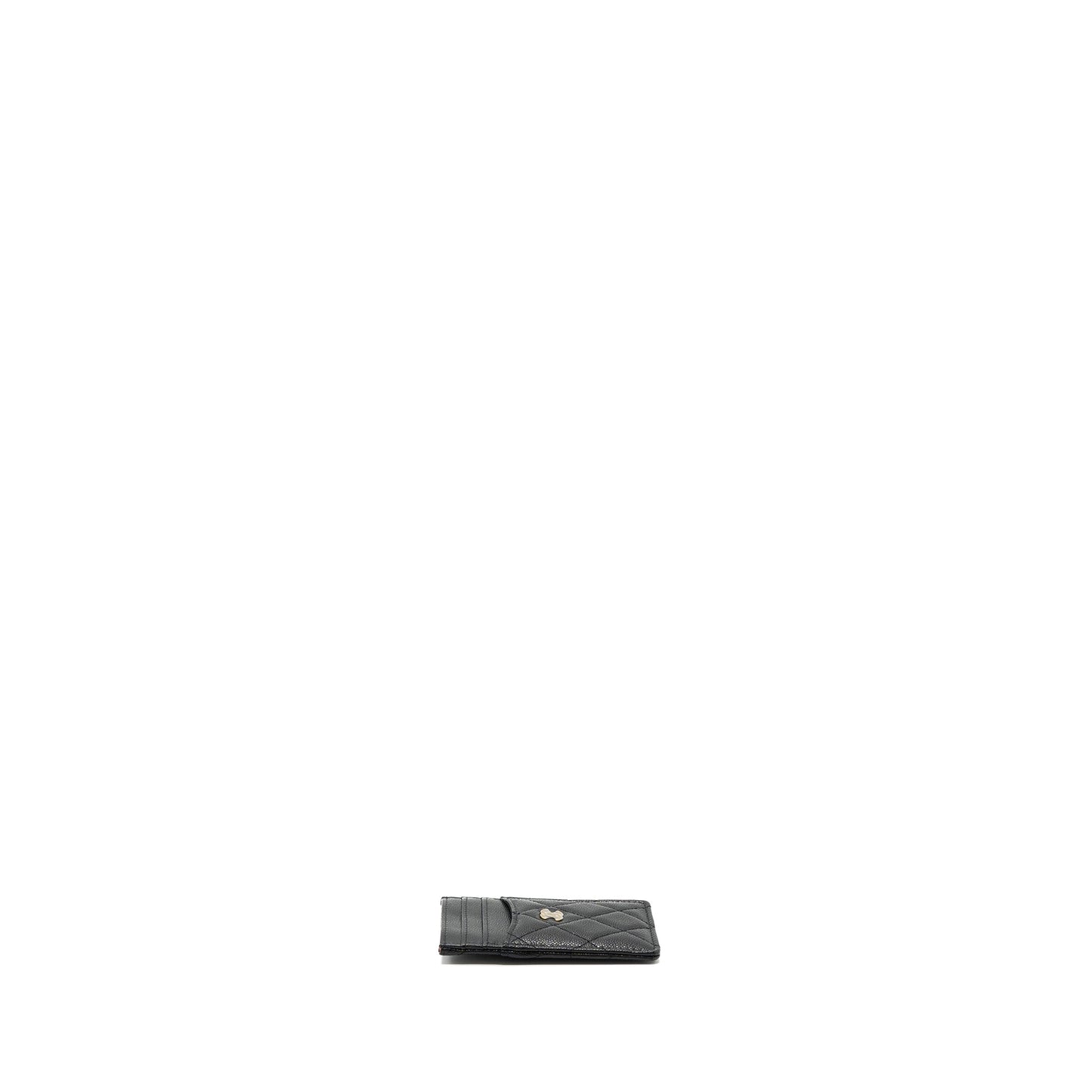 Chanel 23K Card Holder Caviar Black (Microchip)