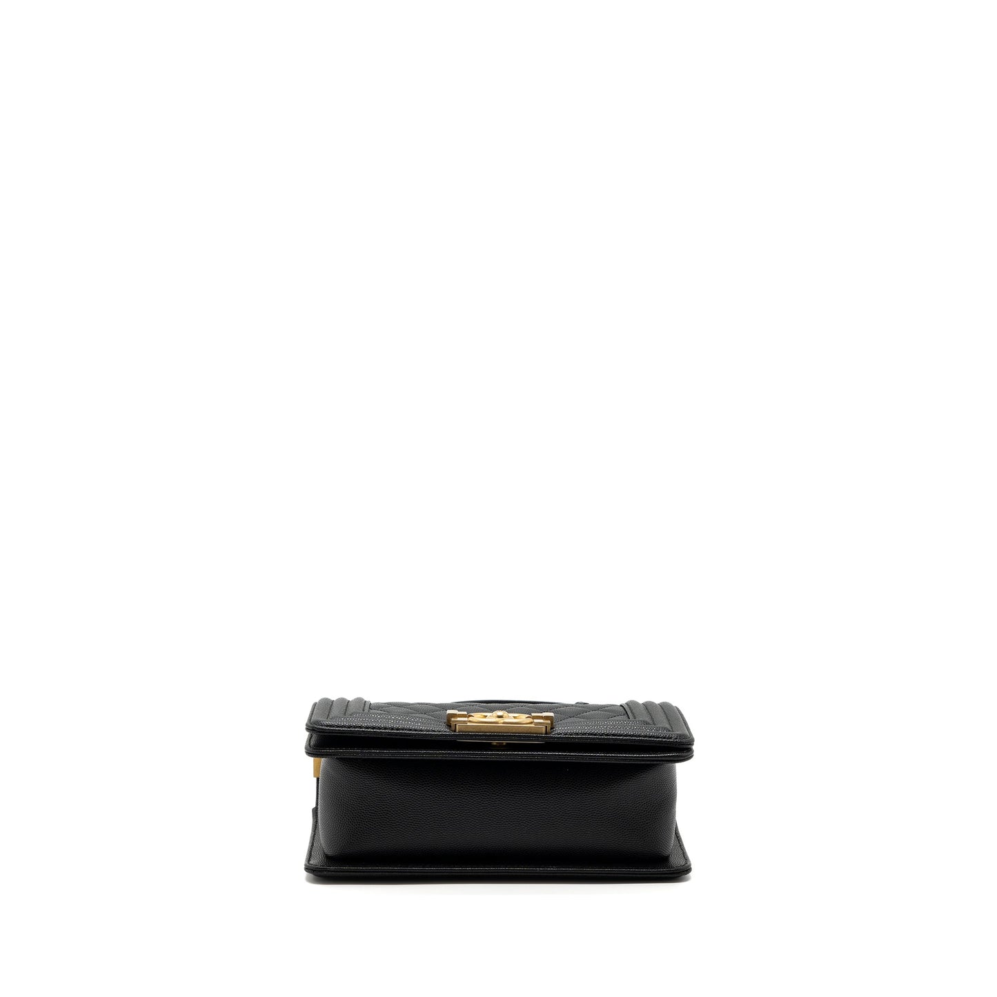 Chanel Small Boy Bag Caviar Black